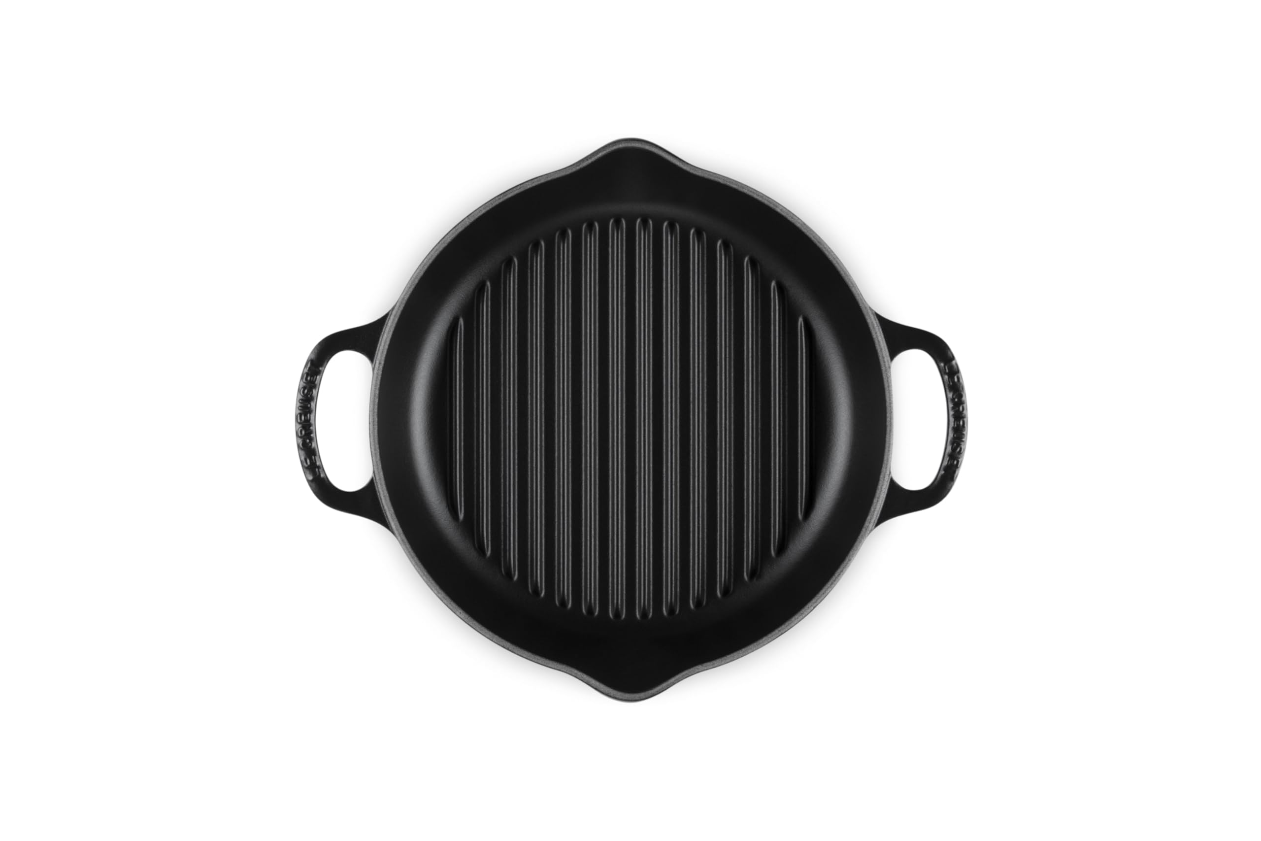 le-creuset-enameled-cast-iron-signature-9-75-deep-round-grill-licorice image 2
