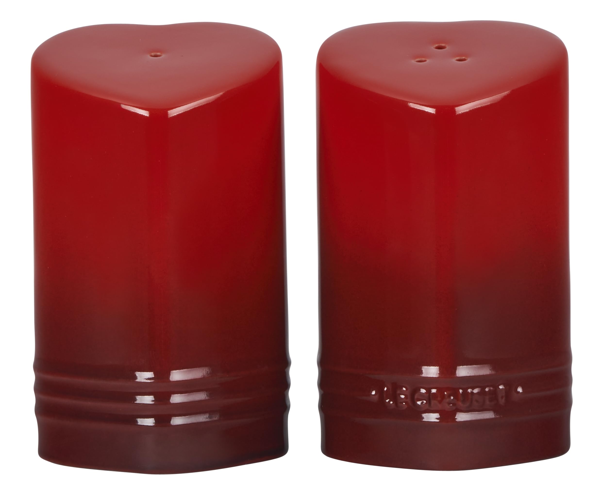 le-creuset-stoneware-heart-shaped-salt-pepper-shakers-4-oz-each-cerise image 3