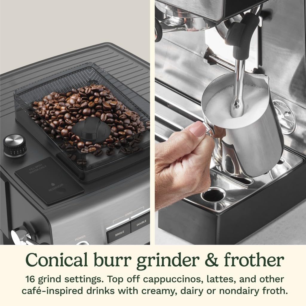 cuisinart-em-640-espresso-bar-grind-brew-espresso-machine-with-16-grind-settings image 5
