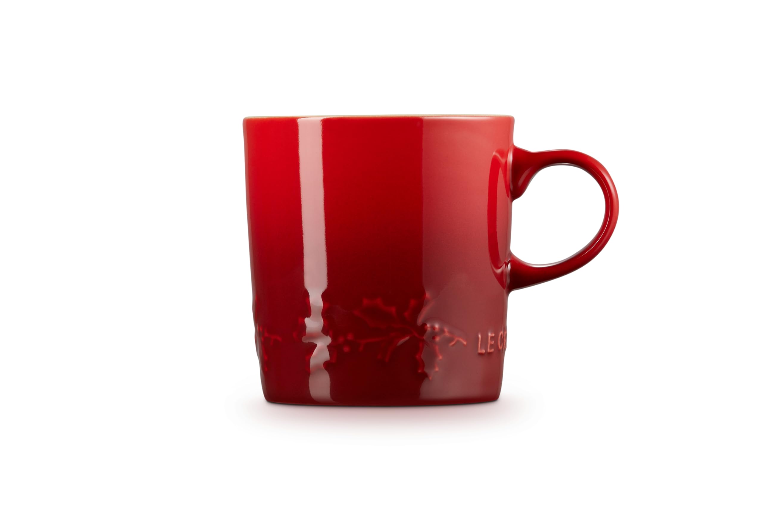 le-creuset-stoneware-holly-collection-london-mug-12-oz-cerise image 4
