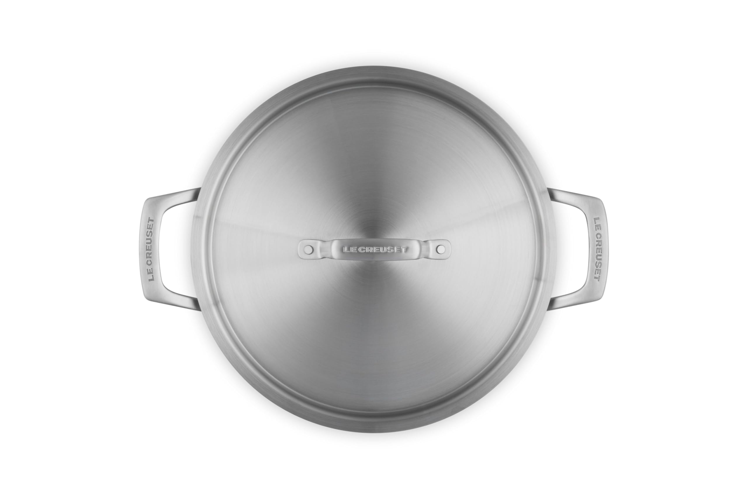 le-creuset-essential-stainless-steel-rondeau-pan-4-5-qt image 2