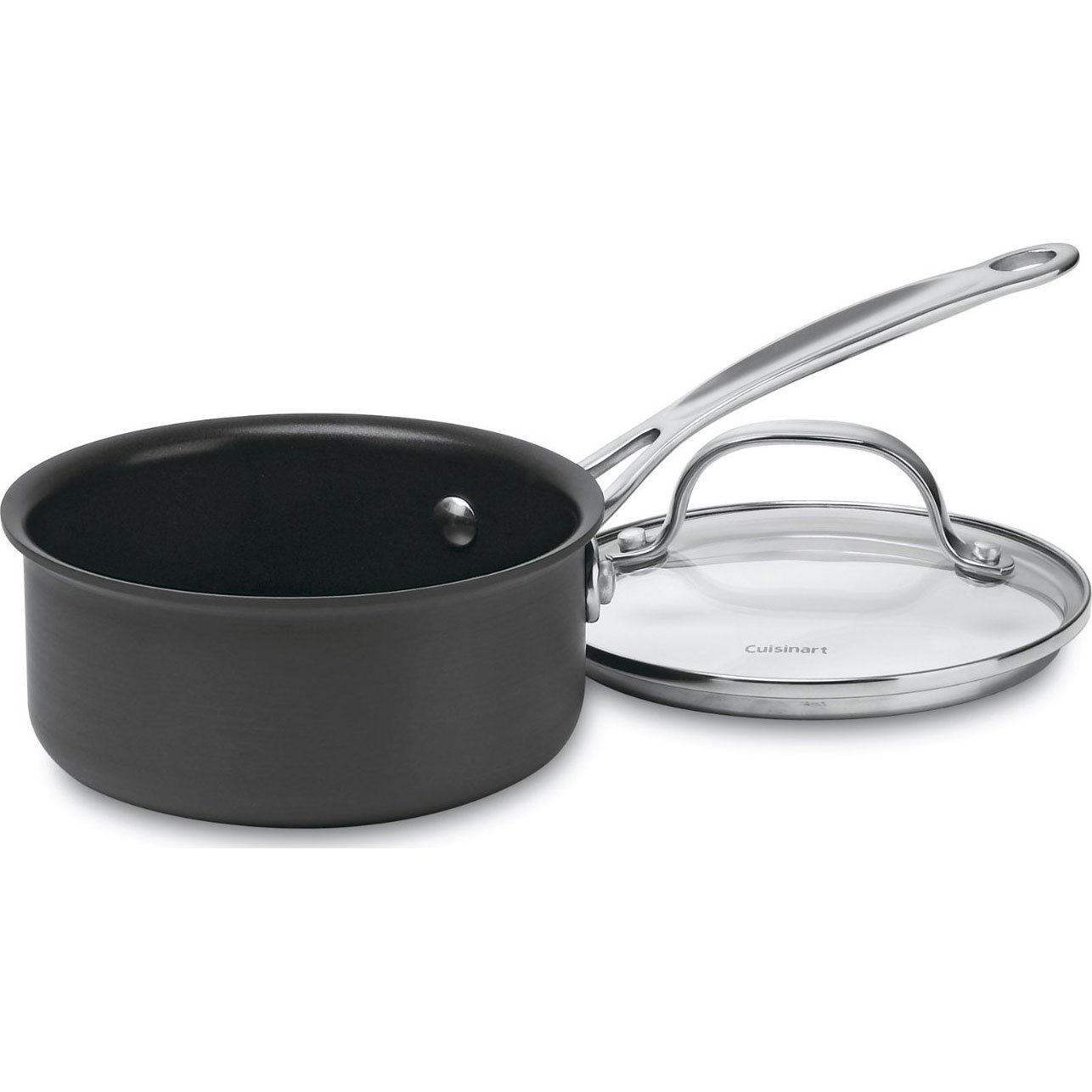 cuisinart-chef-s-classic-nonstick-hard-anodized-1-quart-saucepan-with-cover-619- image 1