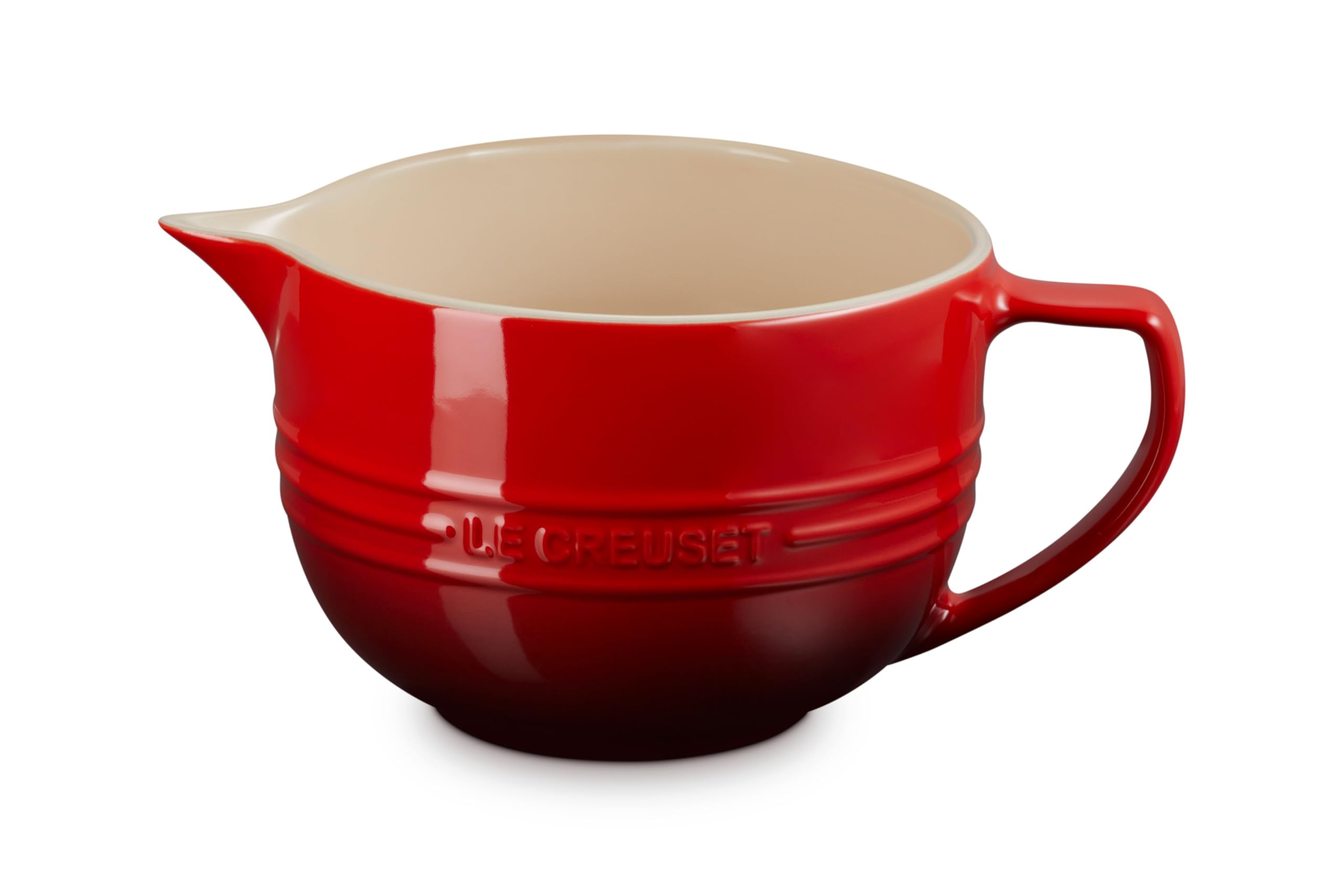 le-creuset-stoneware-signature-batter-bowl-3-25-qt-cerise image 1