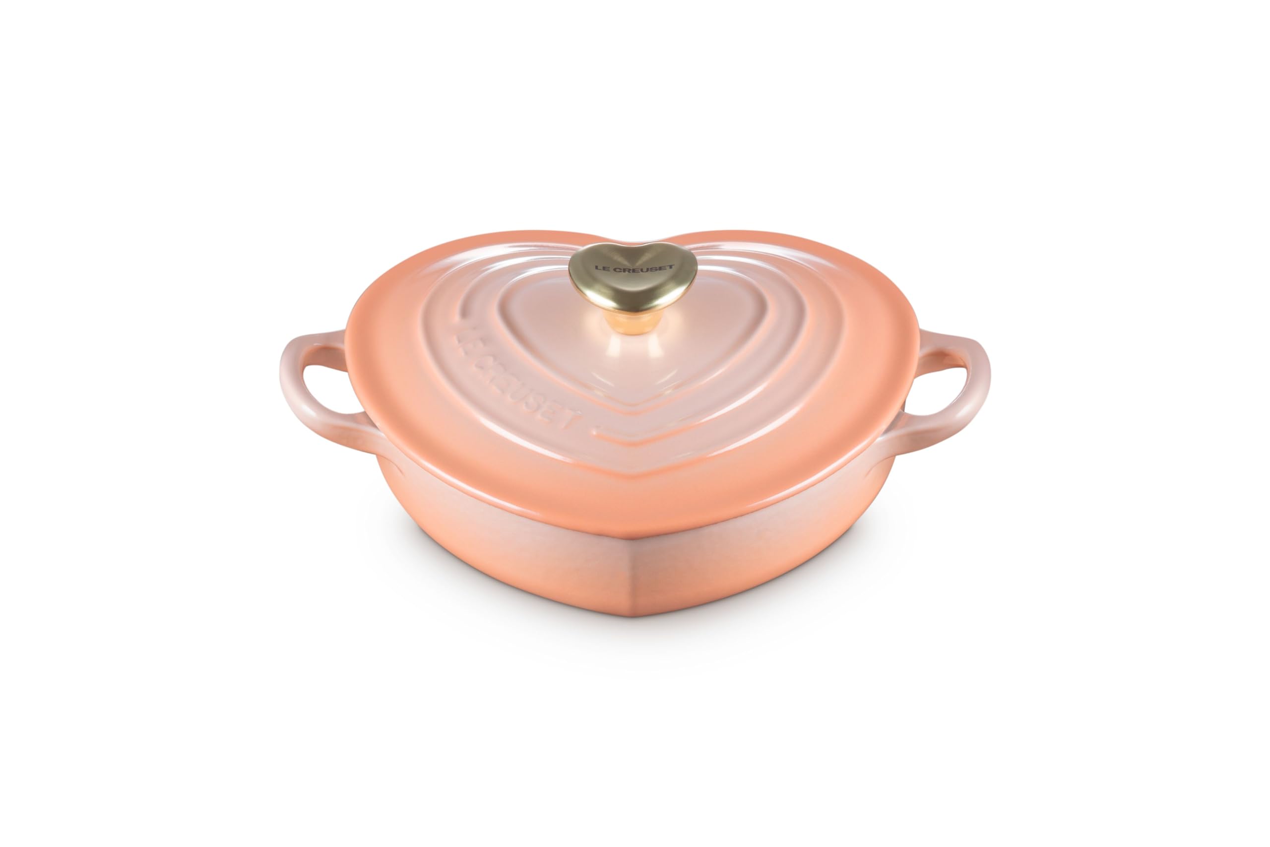 le-creuset-enameled-cast-iron-shallow-heart-cocotte-1-25-qt-chiffon-pink-with-li image 8