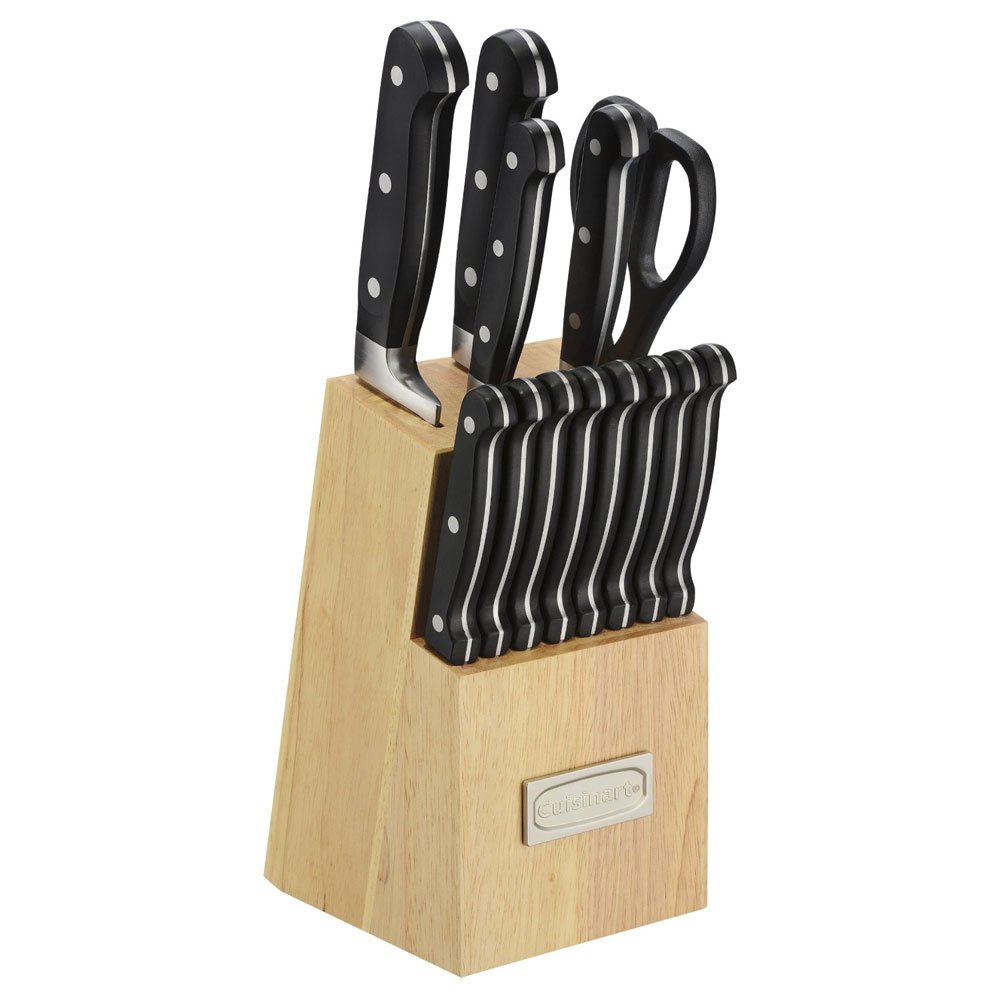 cuisinart-c55tr-14pcb-advantage-cutlery-14-piece-triple-rivet-knife-block-set image 1