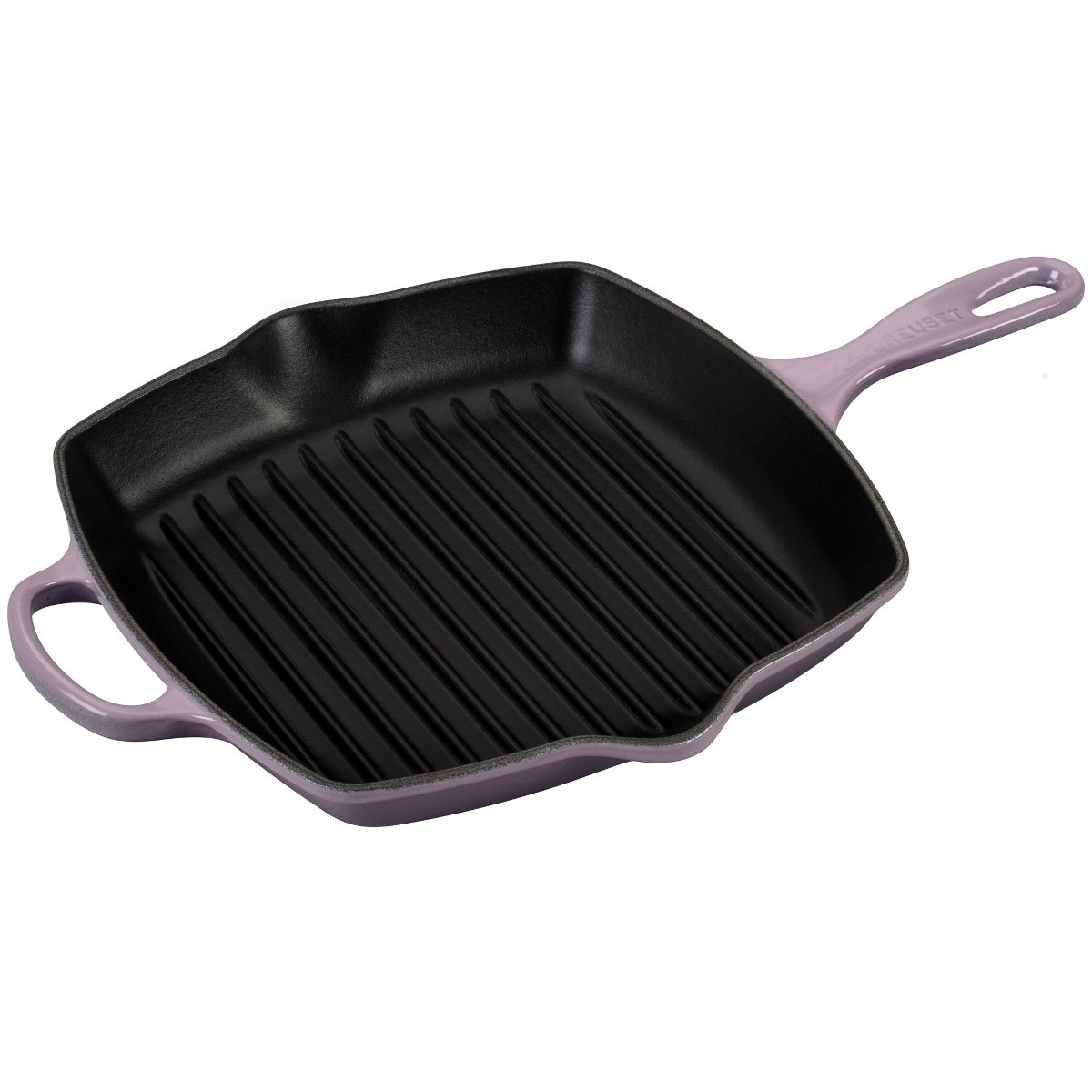 le-creuset-signature-square-skillet-grill-10-1-4-provence image 1