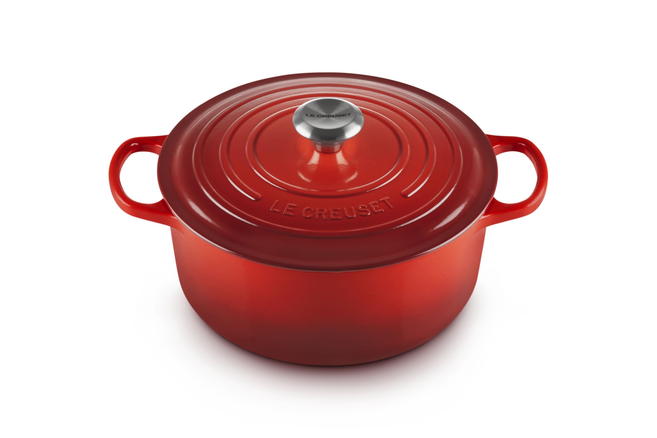 le-creuset-enameled-cast-iron-signature-9-piece-cookware-set-cerise image 2
