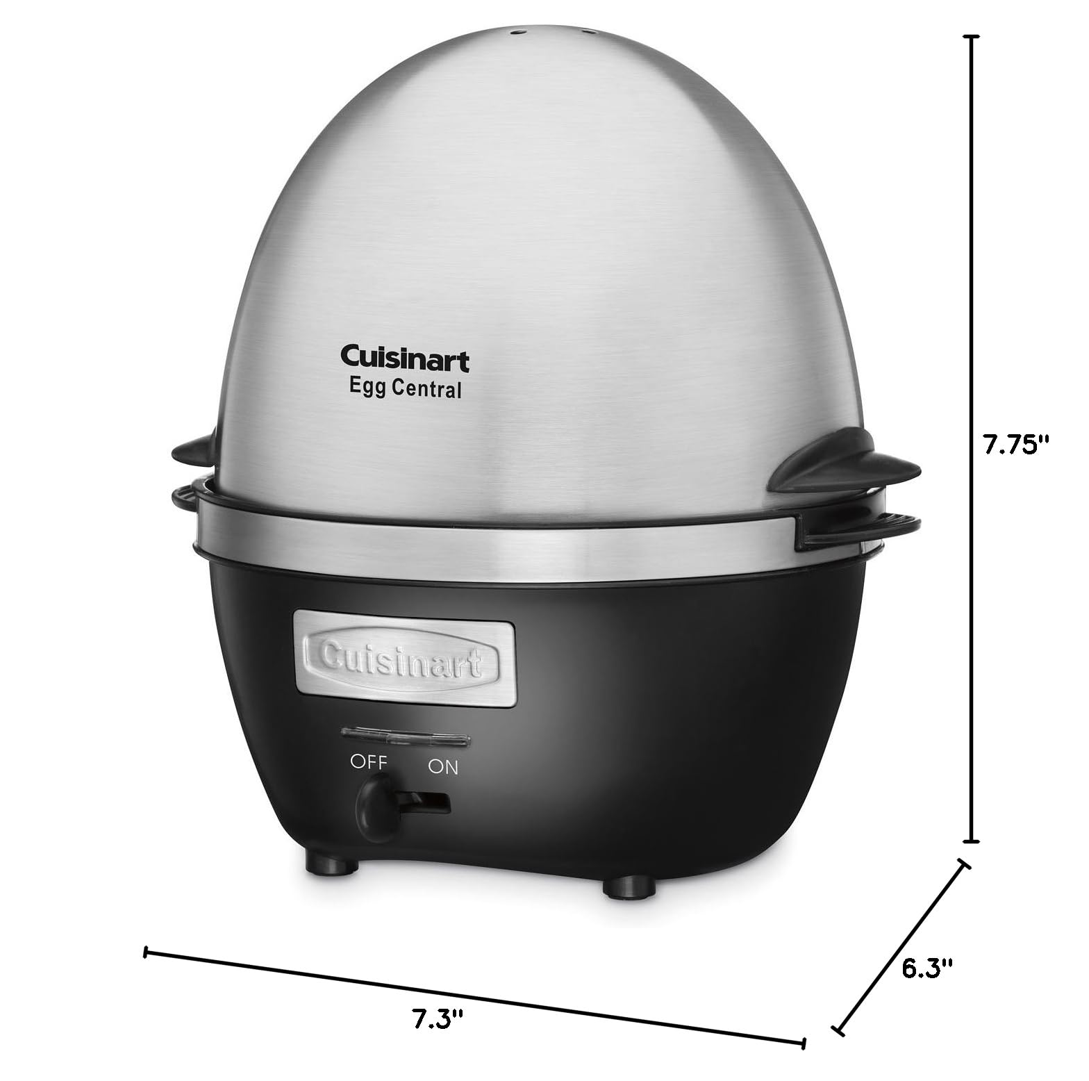 cuisinart-cec-10-egg-central-egg-cooker-10-egg-capacity-poacher-omelet-trays-bru image 3