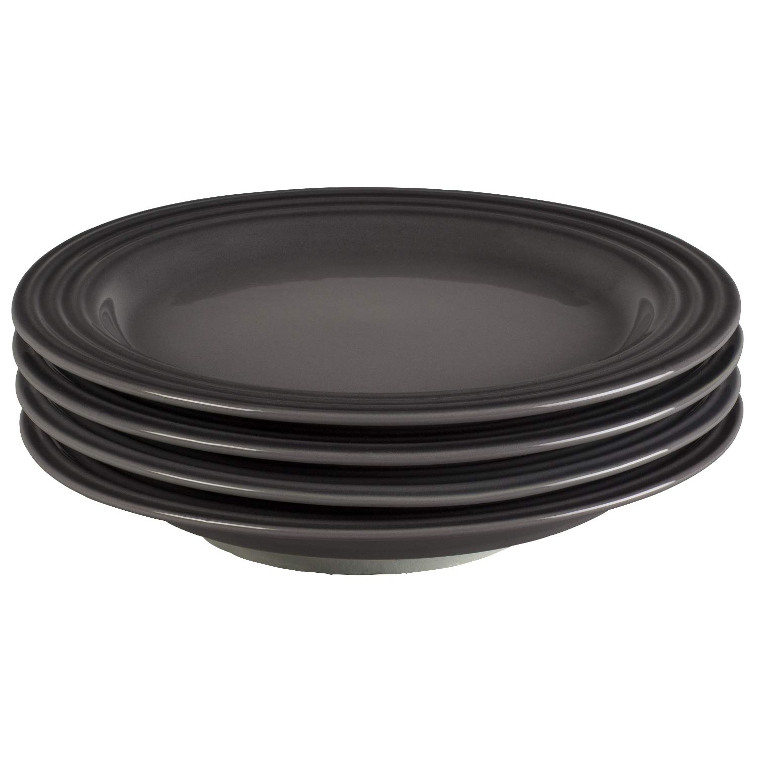 le-creuset-stoneware-set-of-4-salad-plates-8-5-inch-white image 5