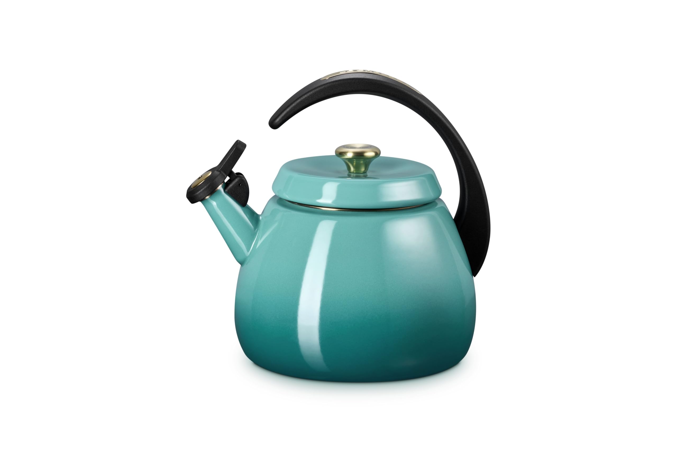 le-creuset-enamel-on-steel-cloche-kettle-2-2-qt-cerise-whistling-tea-kettle image 7