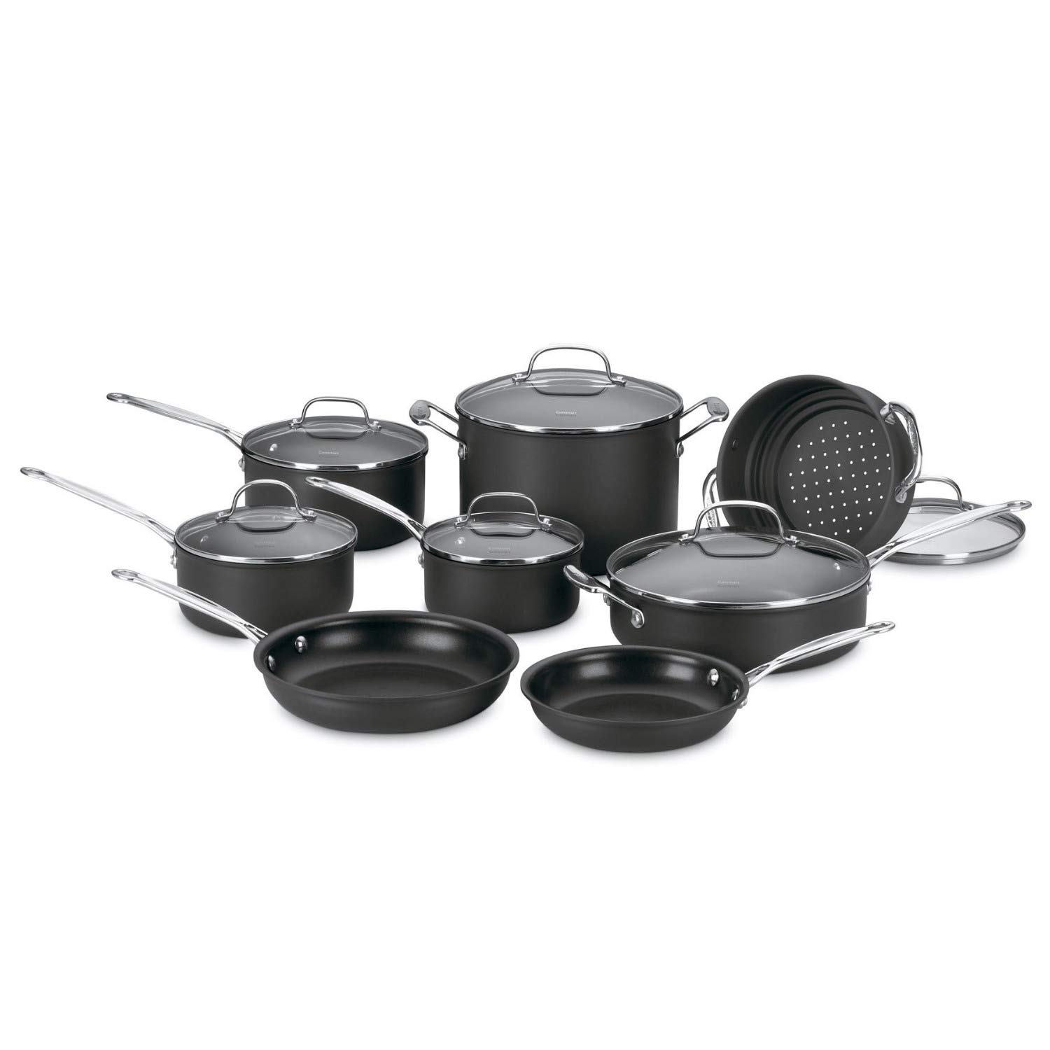 cuisinart-chef-s-classic-11-piece-nonstick-hard-anodized-cookware-set image 4