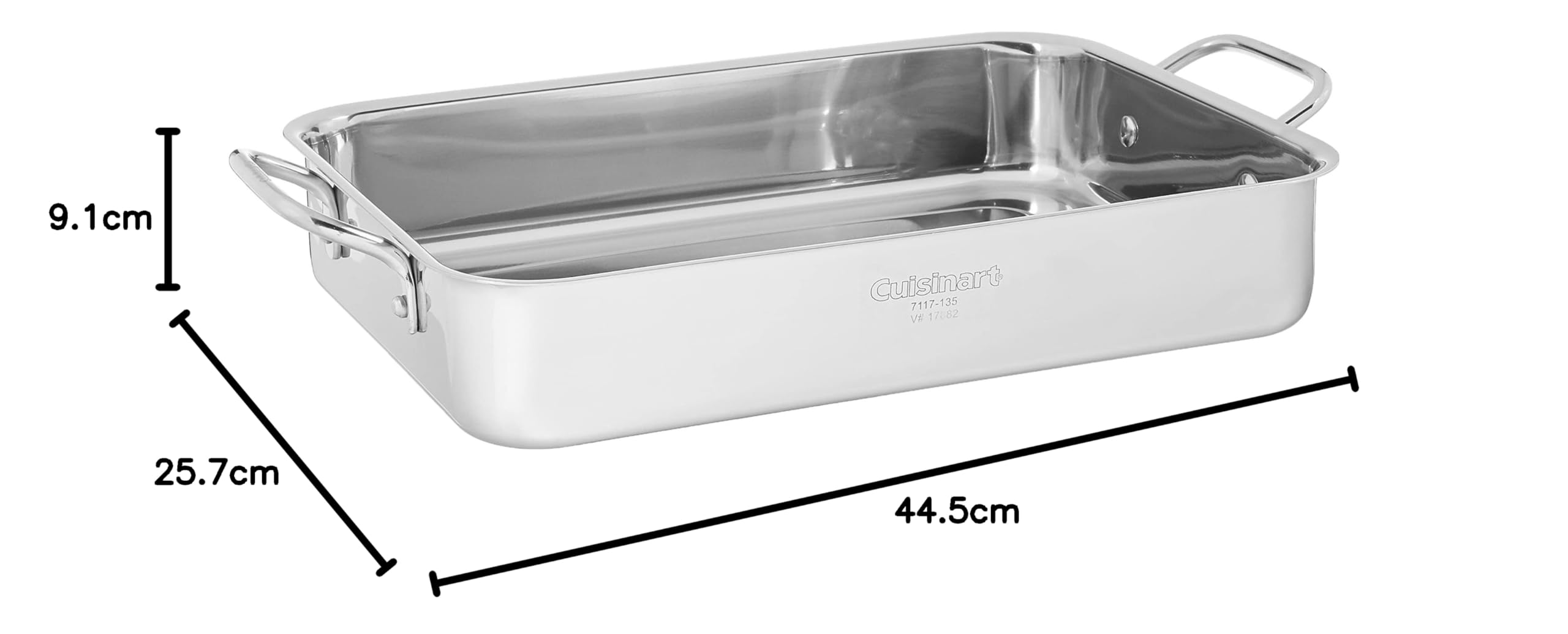 cuisinart-7117-135-chef-s-classic-13-5-inch-stainless-lasagna-pan image 3