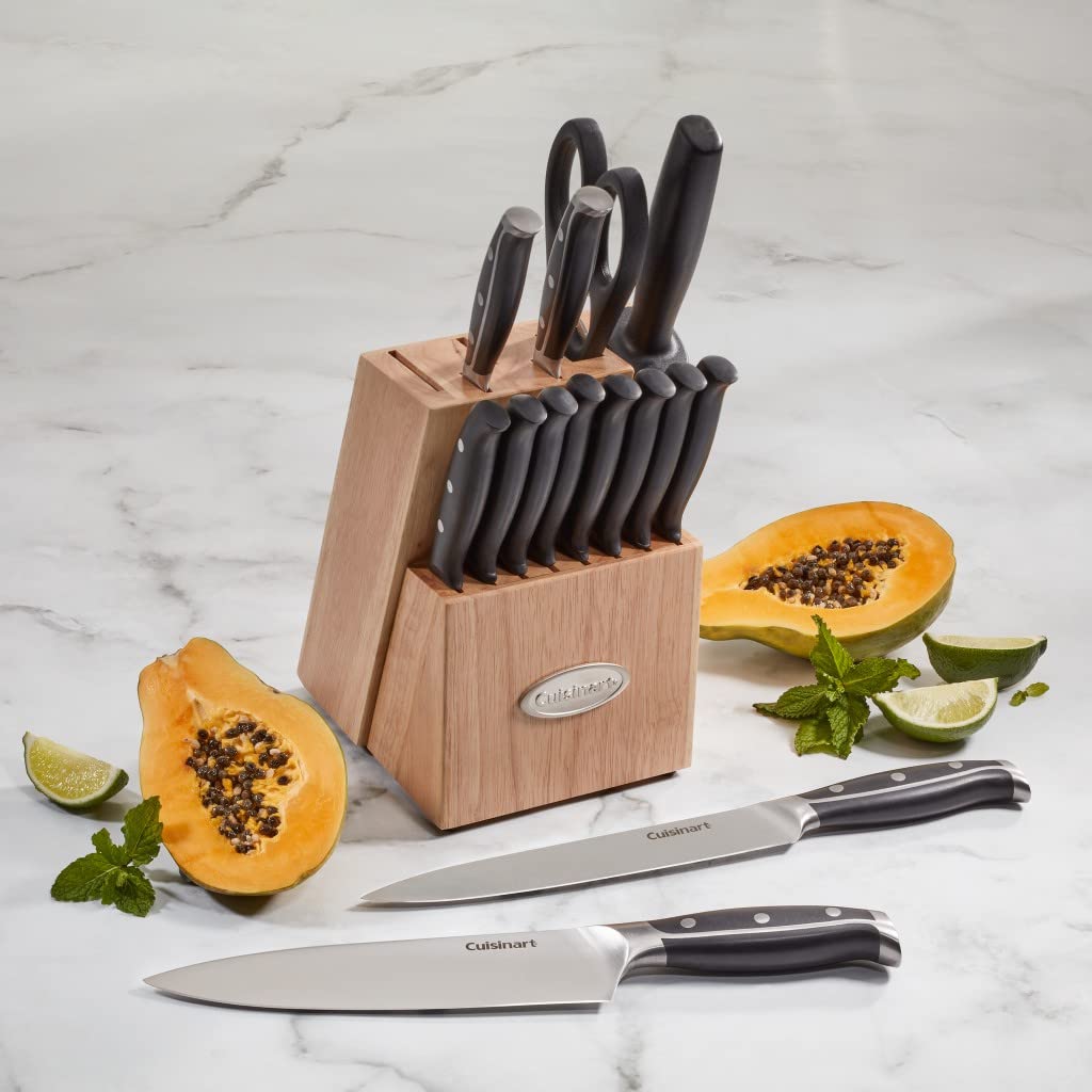 cuisinart-c77trn-15p-nitrogen-collection-15-piece-knife-block-set-black image 3