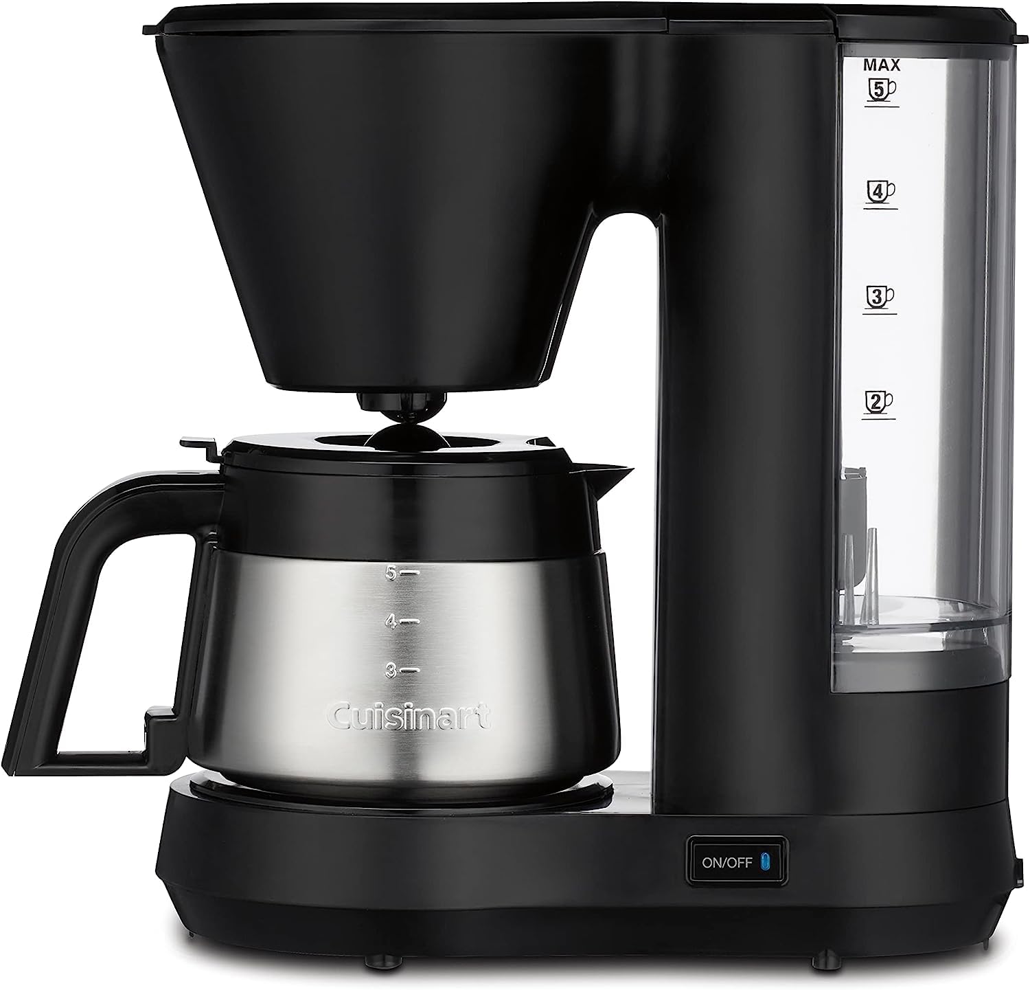 cuisinart-dcc-5570nas-5-cup-coffee-maker-with-stainless-steel-carafe image 2