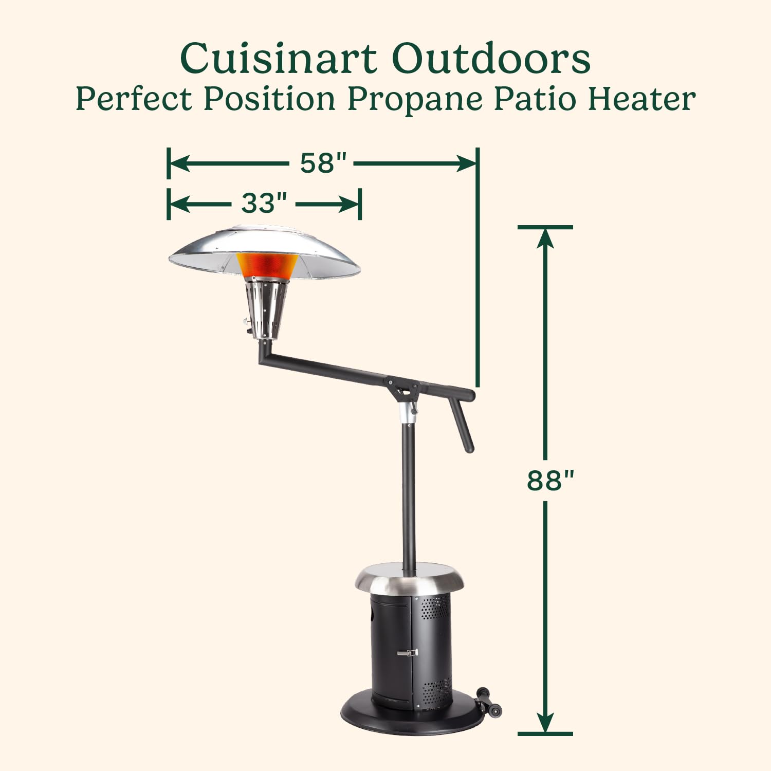 cuisinart-perfect-position-38-200-btu-propane-patio-heater-with-drink-table image 2