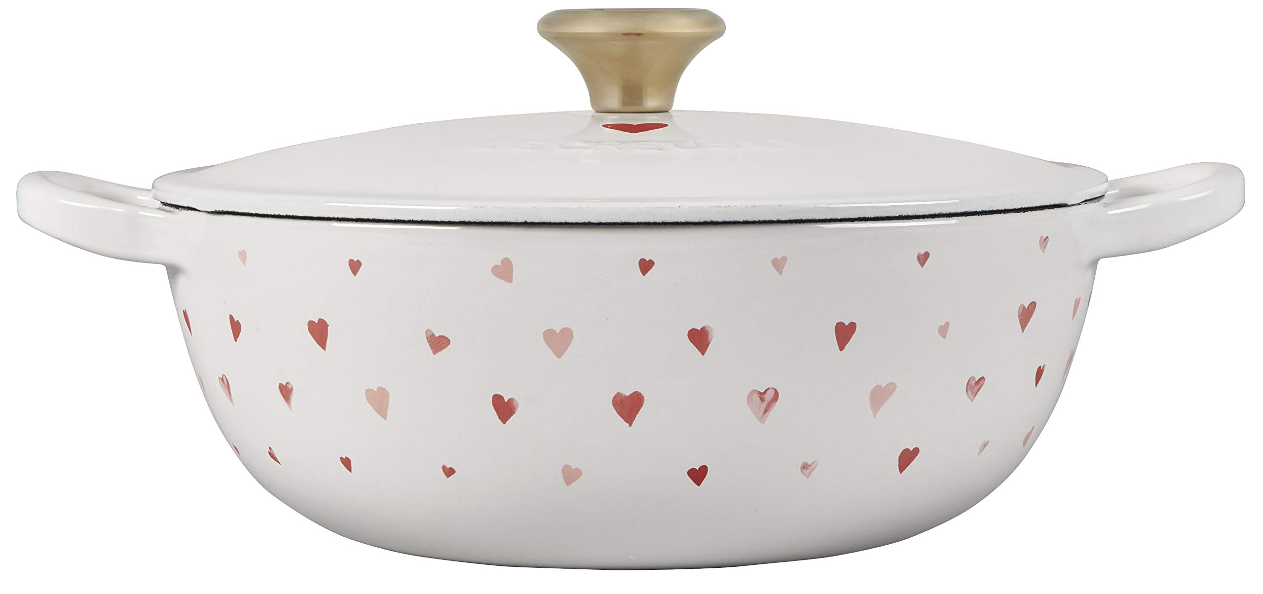 le-creuset-l-amour-enameled-cast-iron-soup-pot-2-75-quarts-white-with-heart-appl image 2