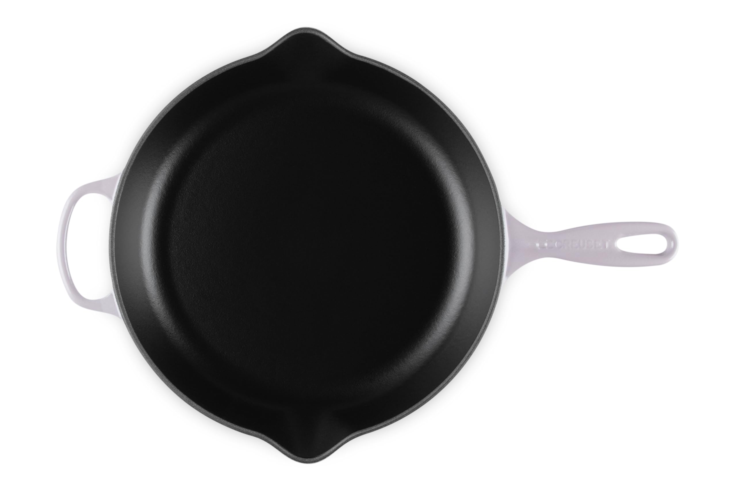 le-creuset-signature-round-skillet-11-75-inch-enameled-cast-iron-shallot image 4