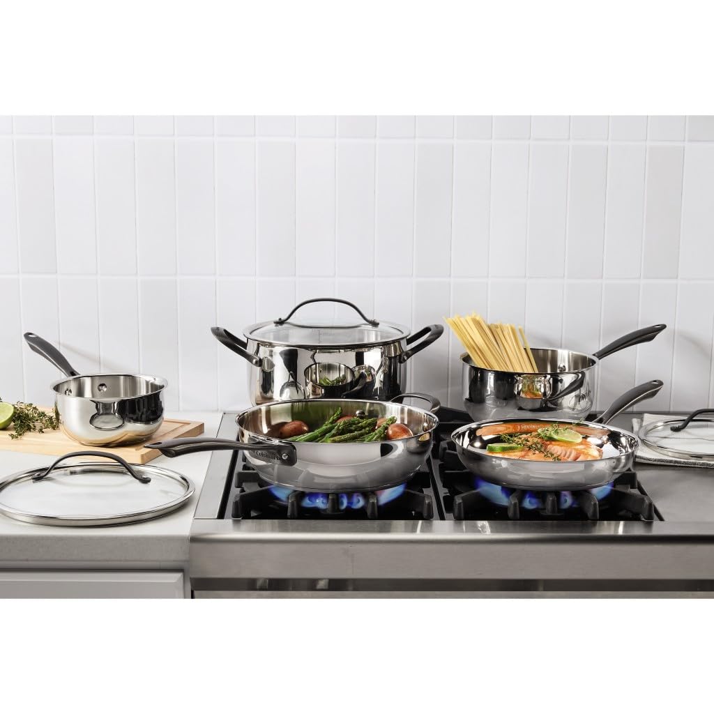 cuisinart-radiant-pro-8-piece-stainless-steel-cookware-set-with-brushed-titanium image 2