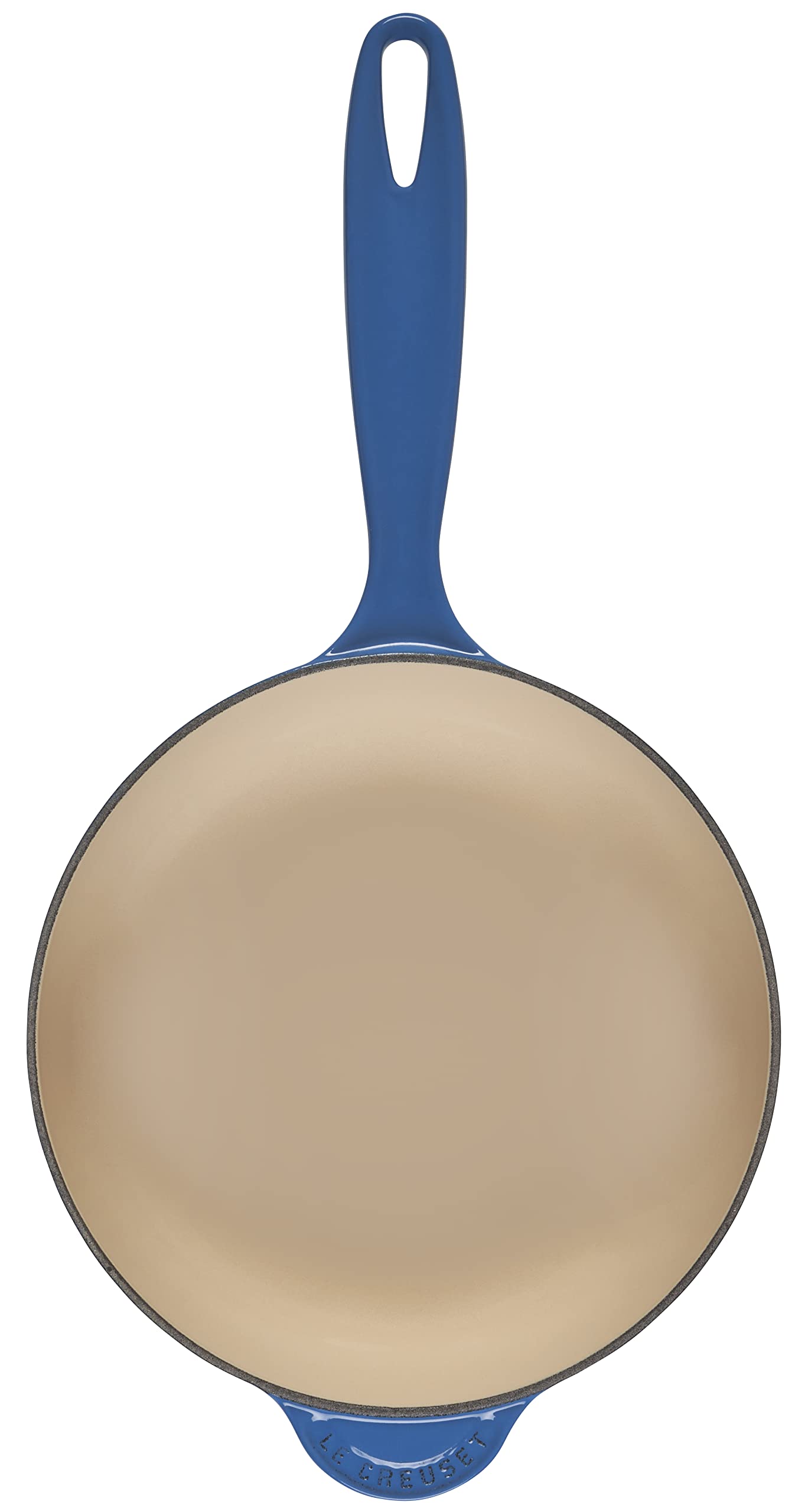 le-creuset-olive-branch-collection-enameled-cast-iron-saucier-2-25-qt-marseille- image 4