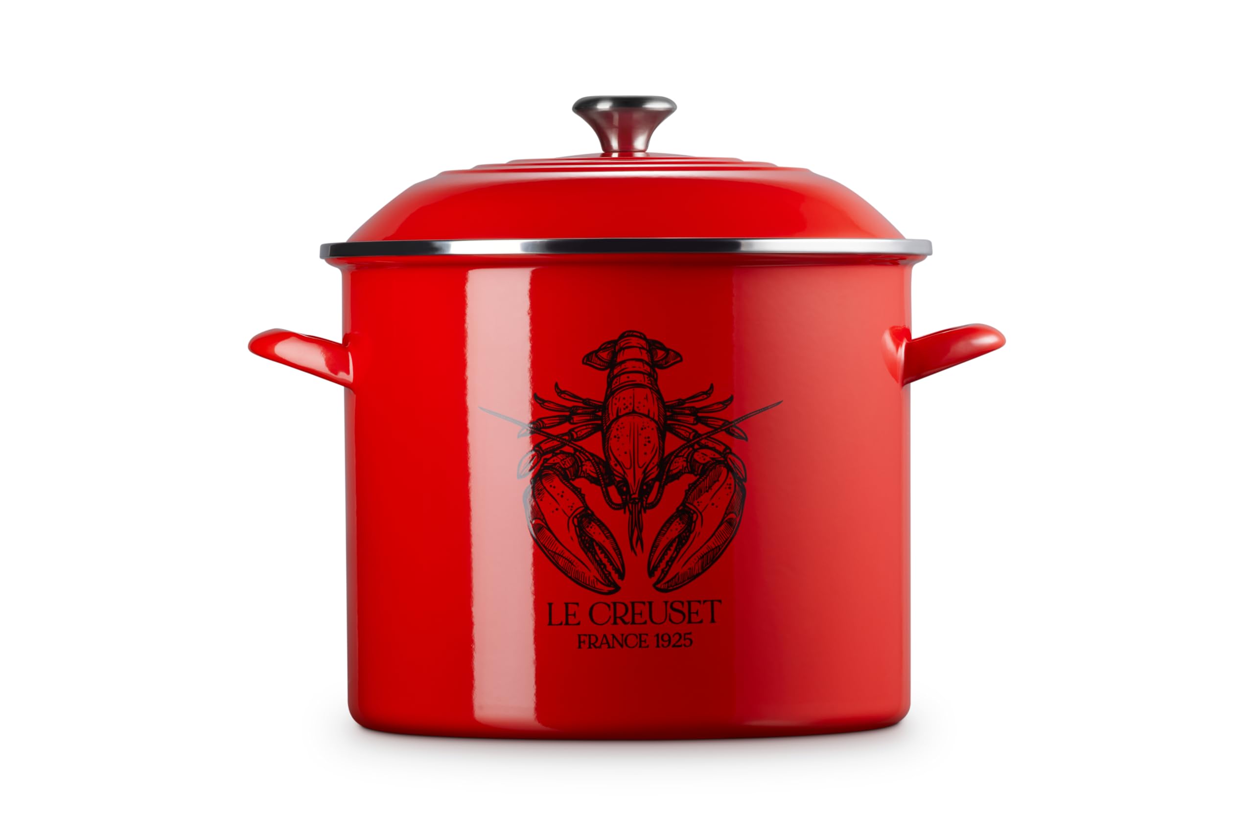 le-creuset-enamel-on-steel-traditional-lobster-stockpot-20-qt-carmin image 2
