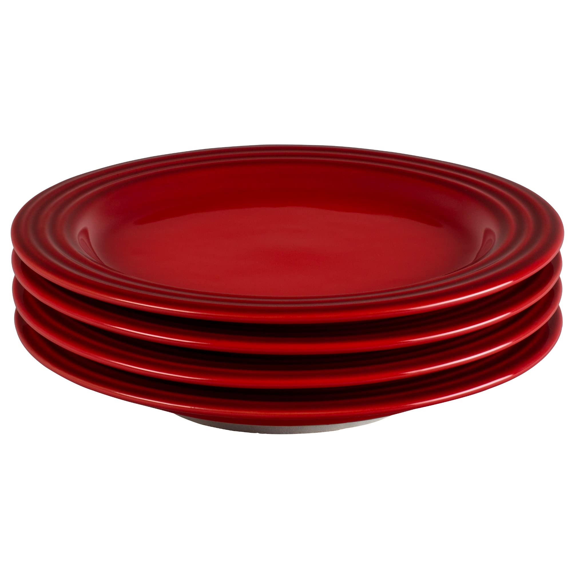 le-creuset-stoneware-set-of-4-salad-plates-8-5-inch-white image 3