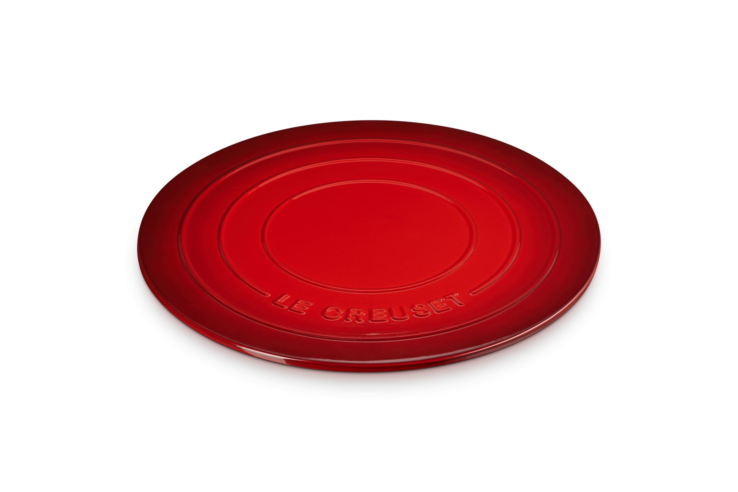 le-creuset-stoneware-round-pizza-stone-15-inch-cerise image 1