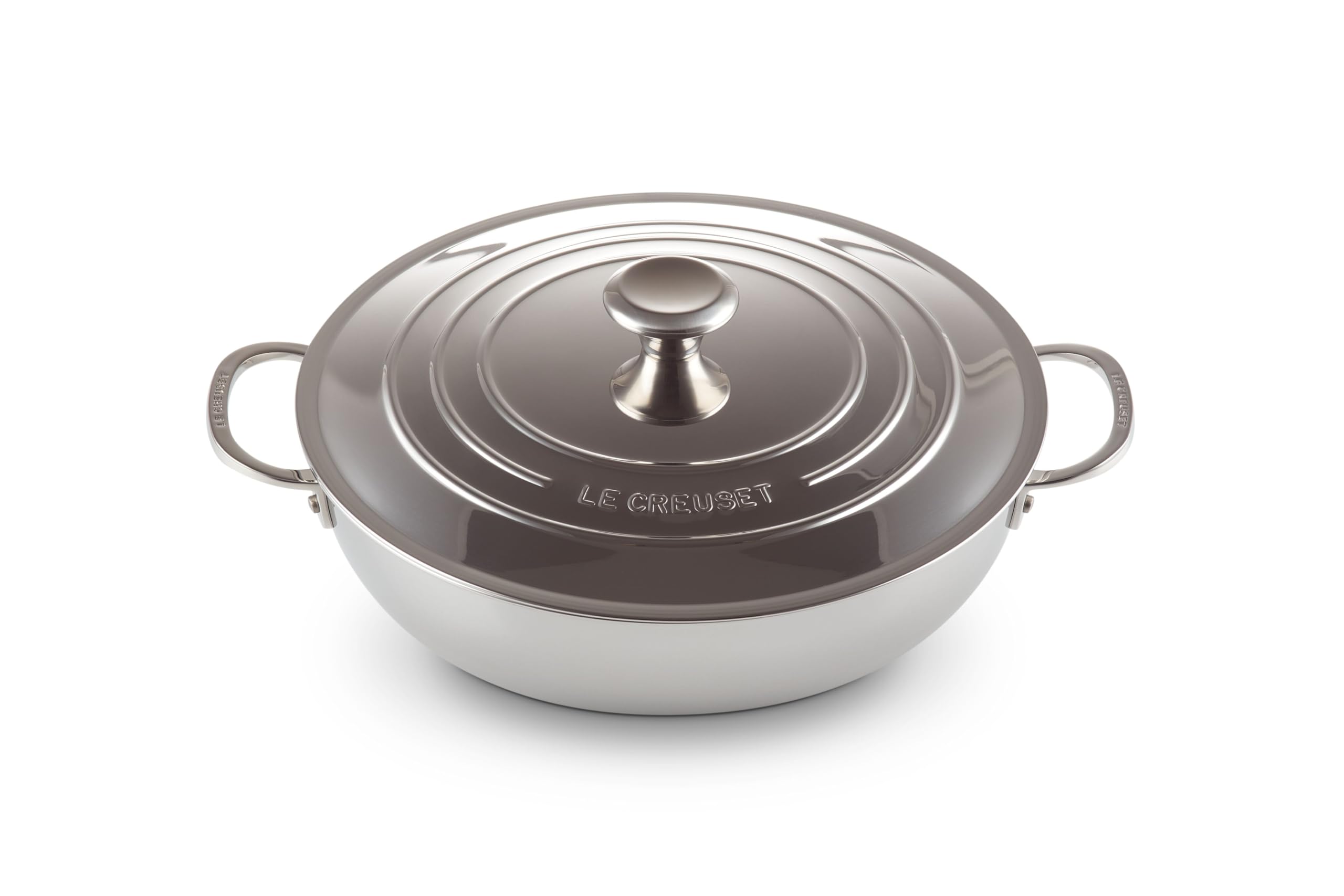 le-creuset-tri-ply-stainless-steel-braiser-5-qt image 1