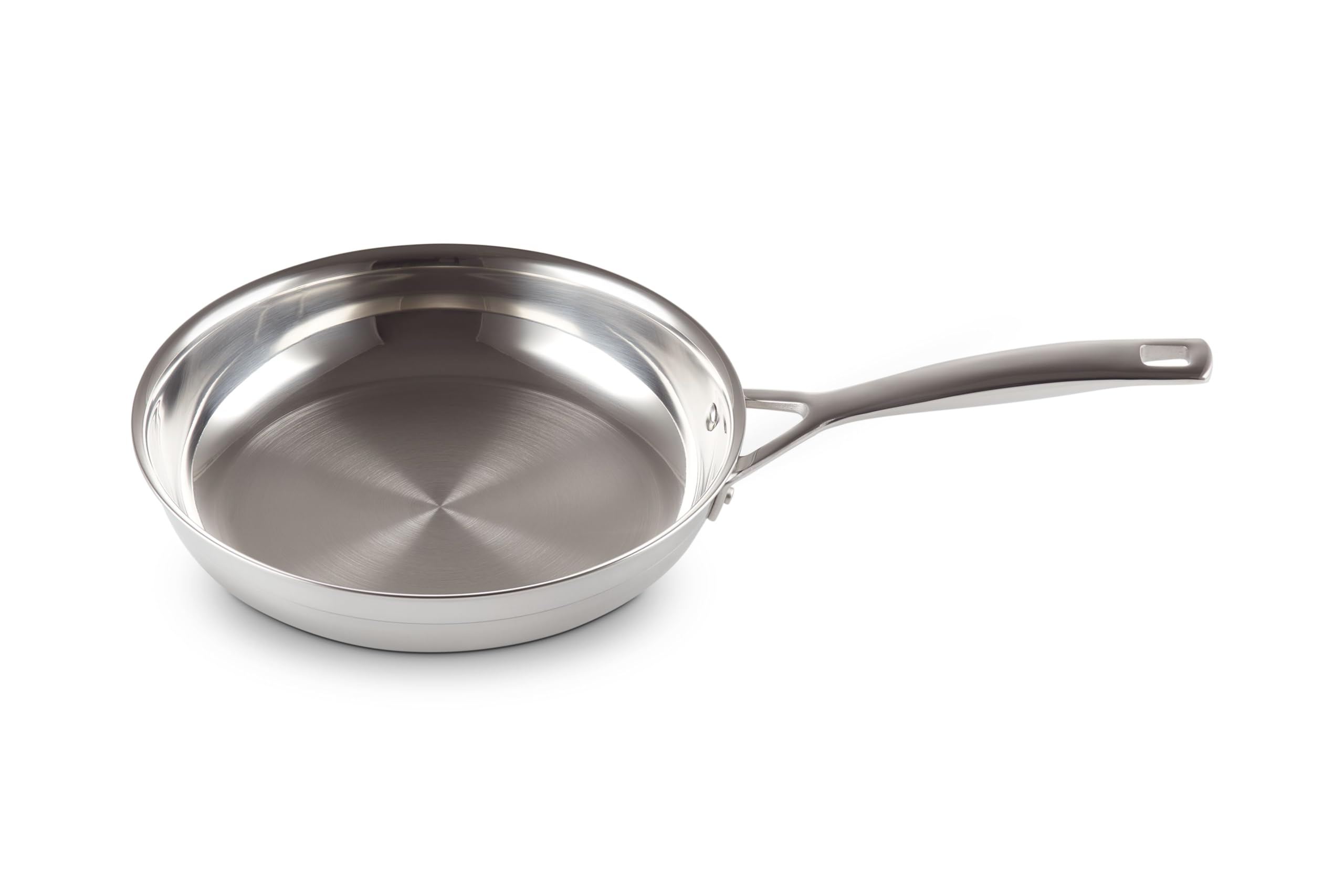 le-creuset-classic-3-ply-stainless-steel-fry-pan-9-5-inch image 1