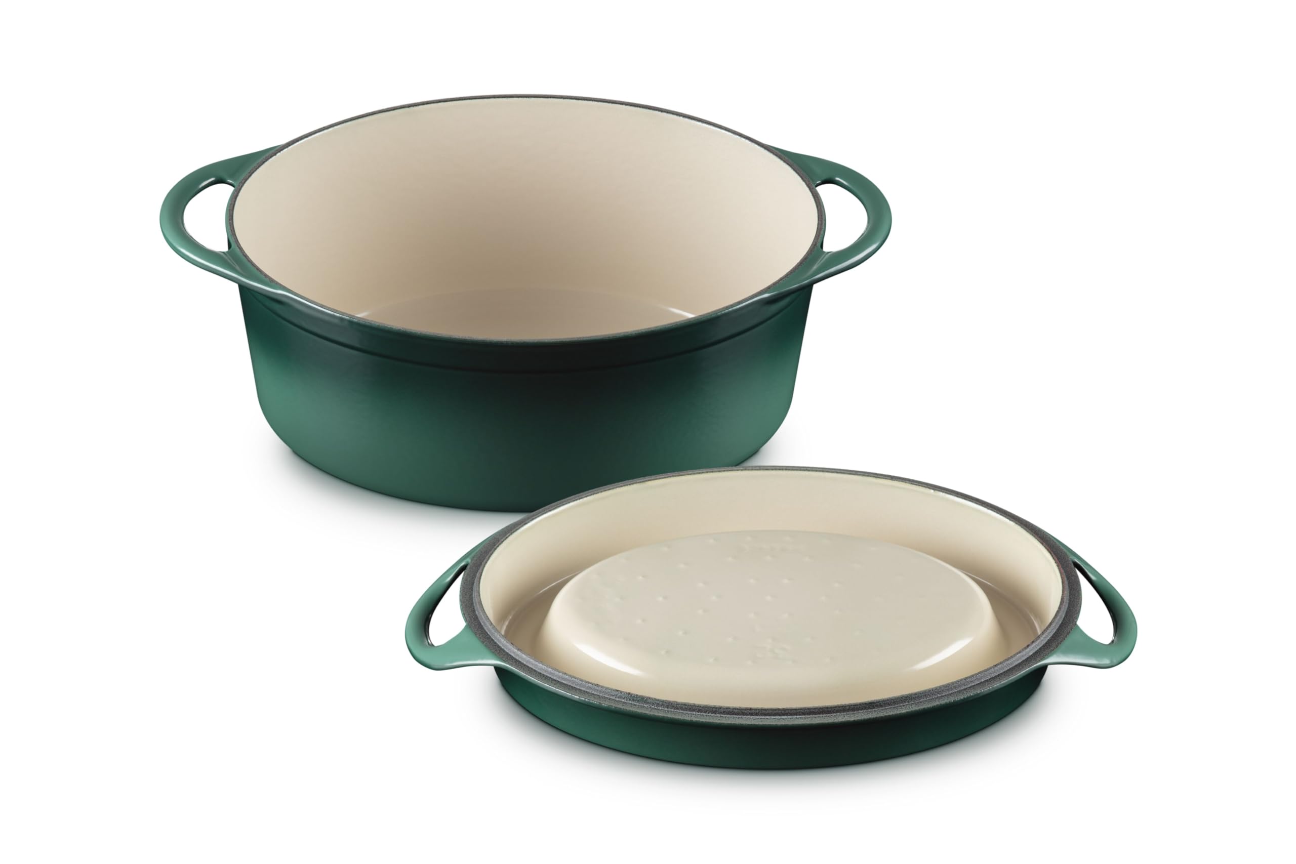 le-creuset-enameled-cast-iron-traditional-oval-doufeu-7-25-qt-artichaut image 2