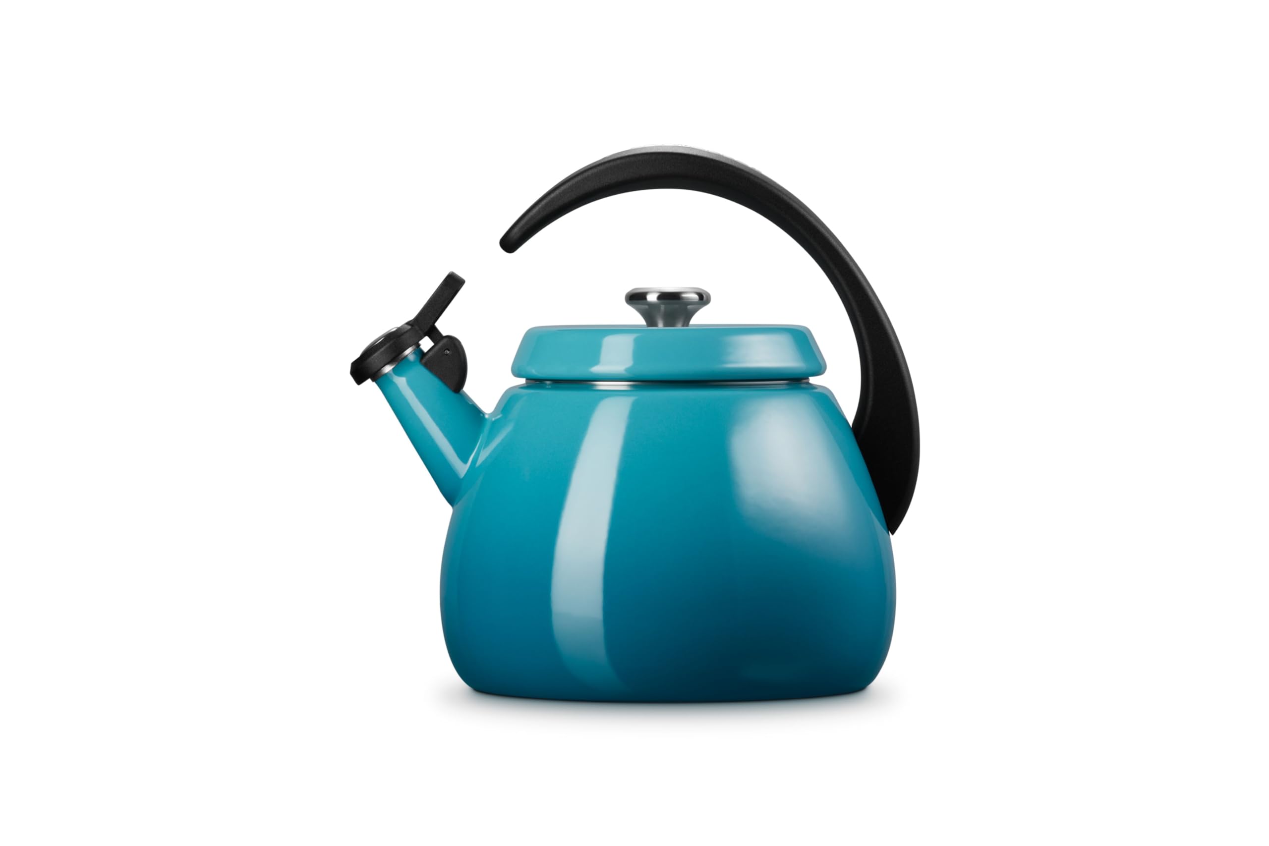 le-creuset-enamel-on-steel-cloche-kettle-2-2-qt-caribbean image 3