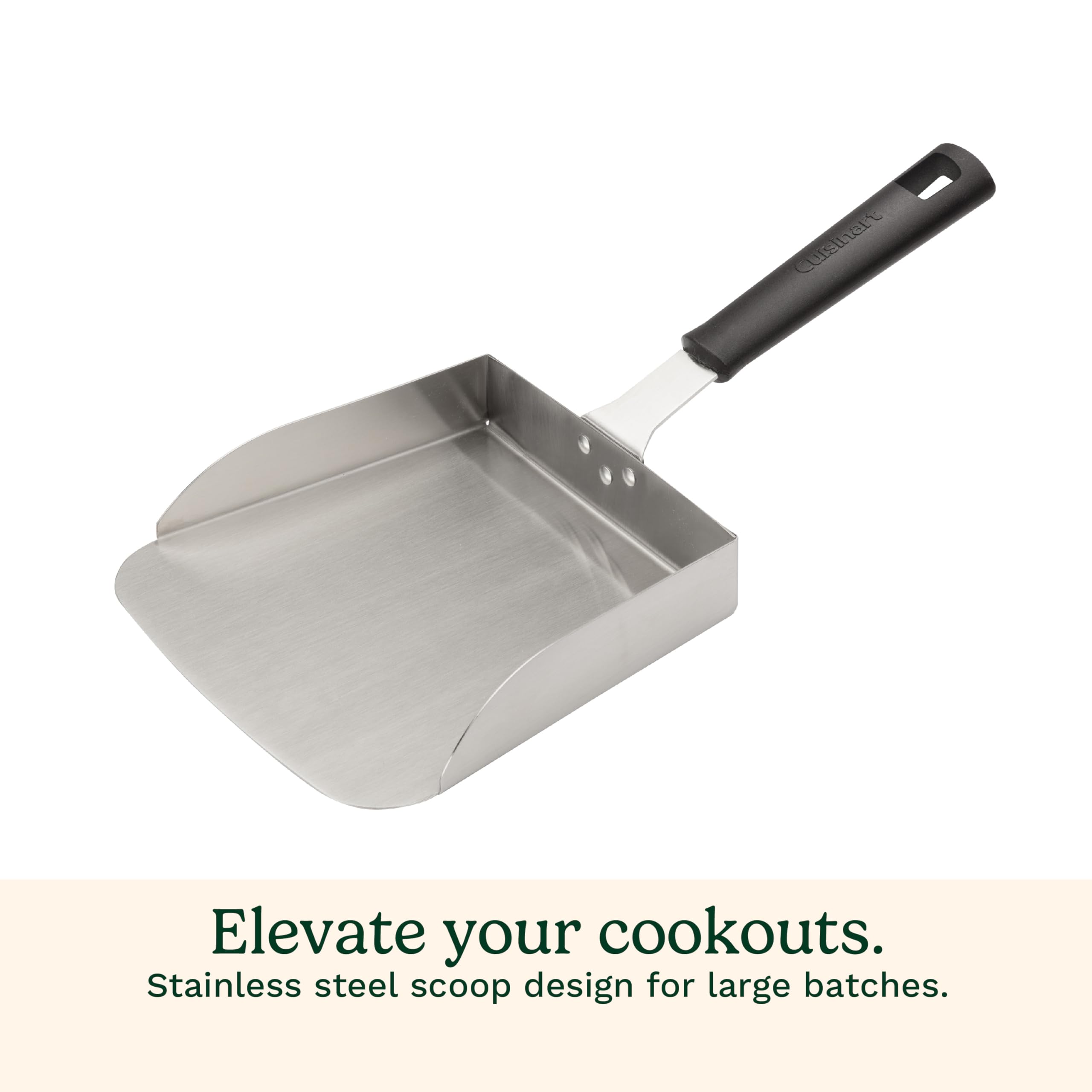 cuisinart-griddle-food-mover-extra-large-stainless-steel-spatula-with-5-cup-scoo image 3