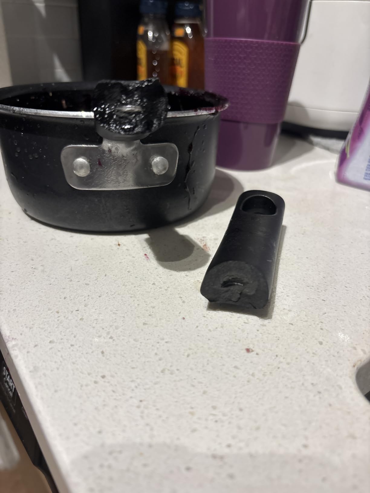 Solid nonstick