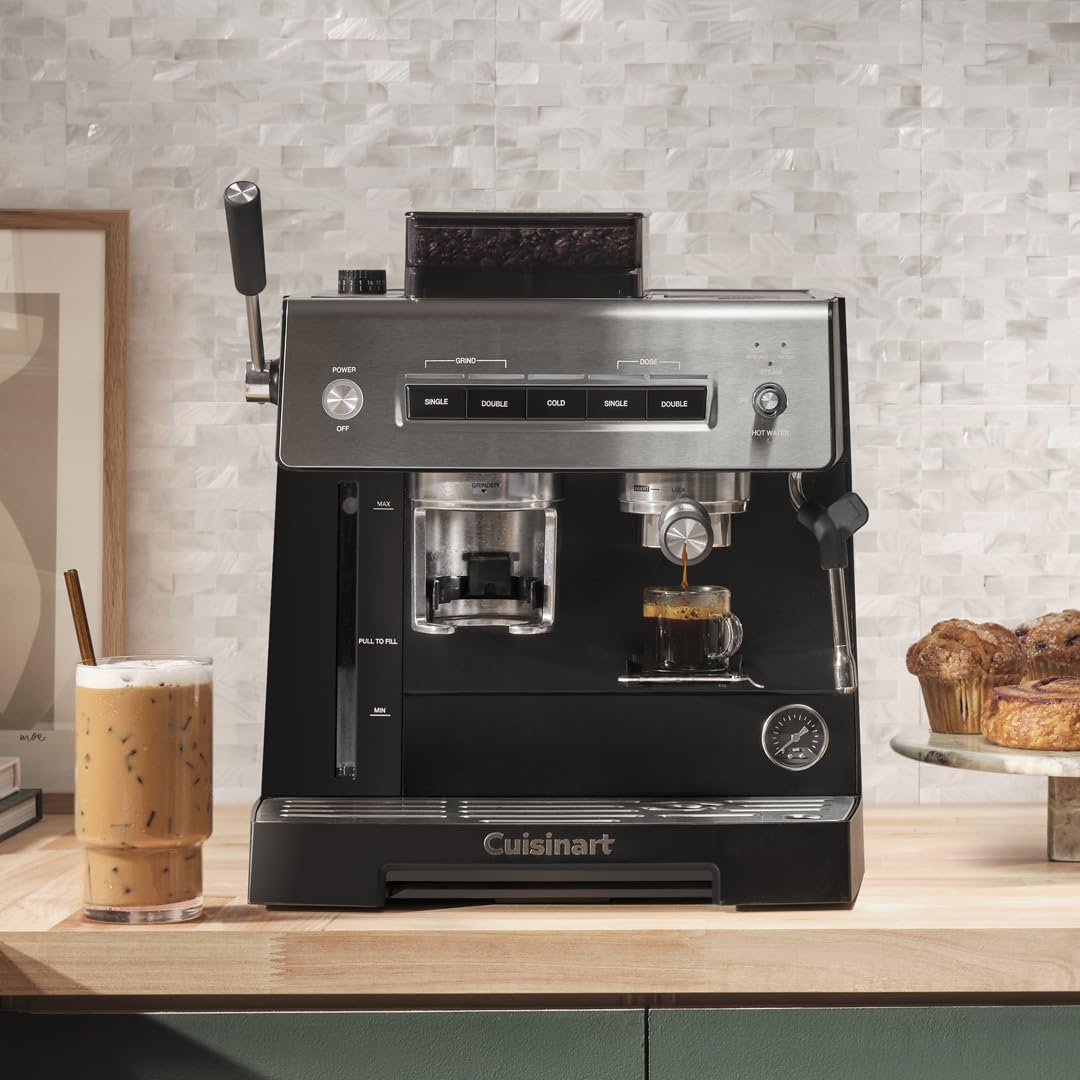 cuisinart-em-640-espresso-bar-grind-brew-espresso-machine-with-16-grind-settings image 2