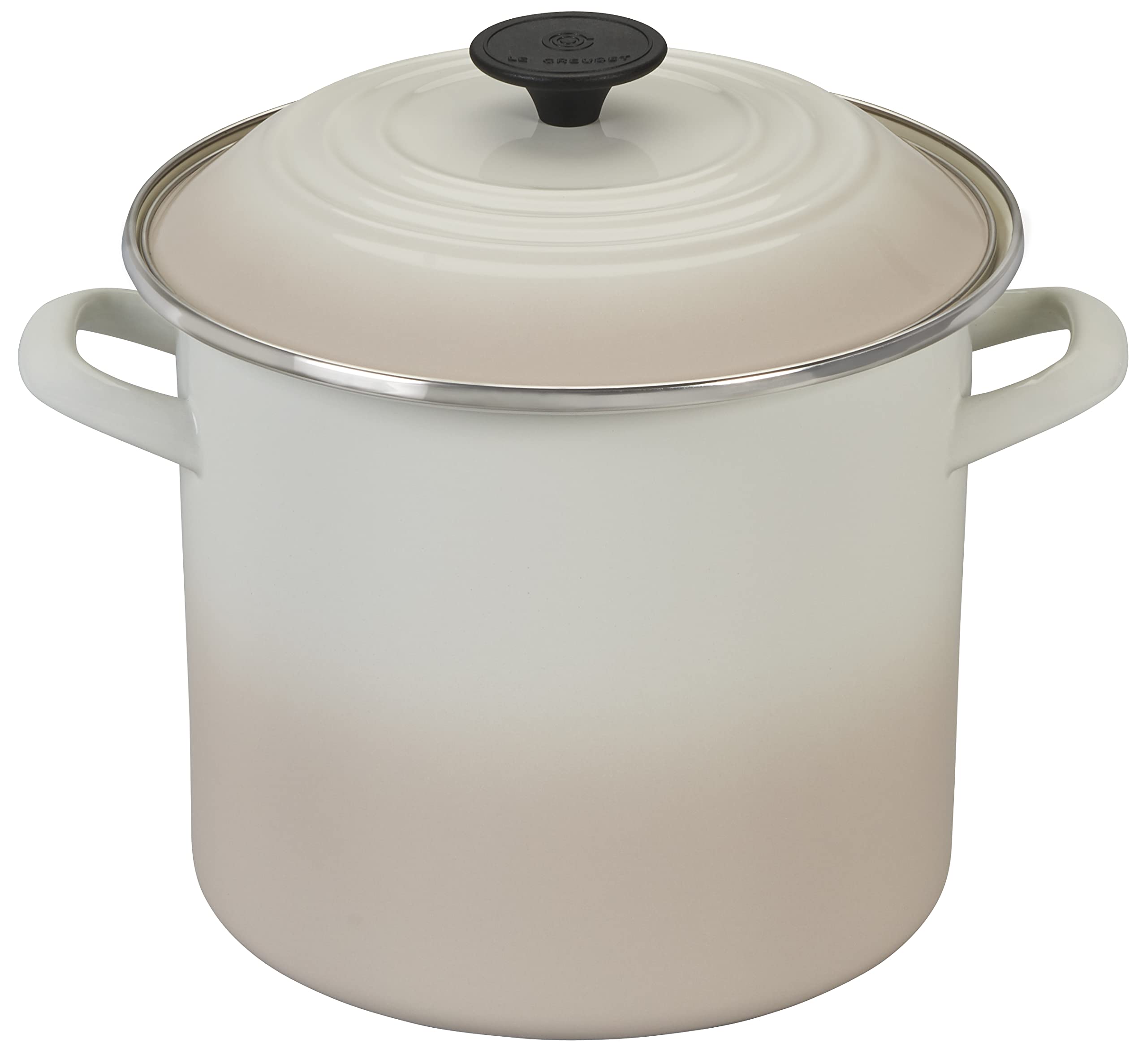 le-creuset-enamel-on-steel-stockpot-10-qt-meringue image 2