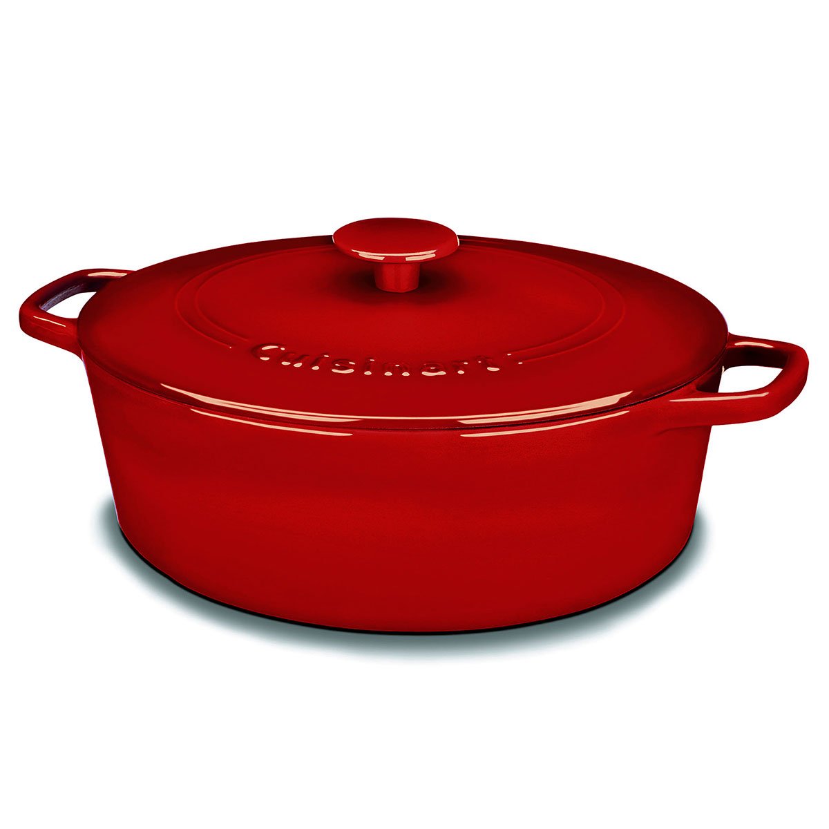 cuisinart-chef-s-classic-enameled-cast-iron-oval-covered-casserole-5-5-quart-car image 1