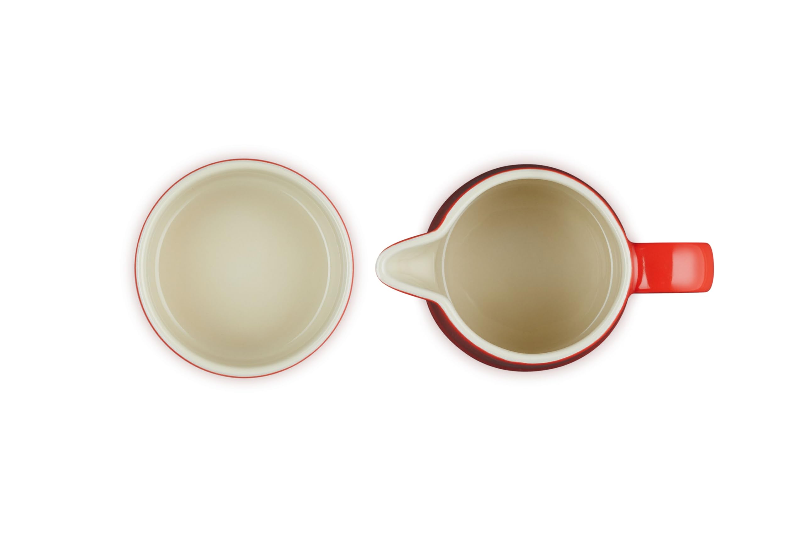 le-creuset-stoneware-signature-cream-sugar-set-cerise image 3