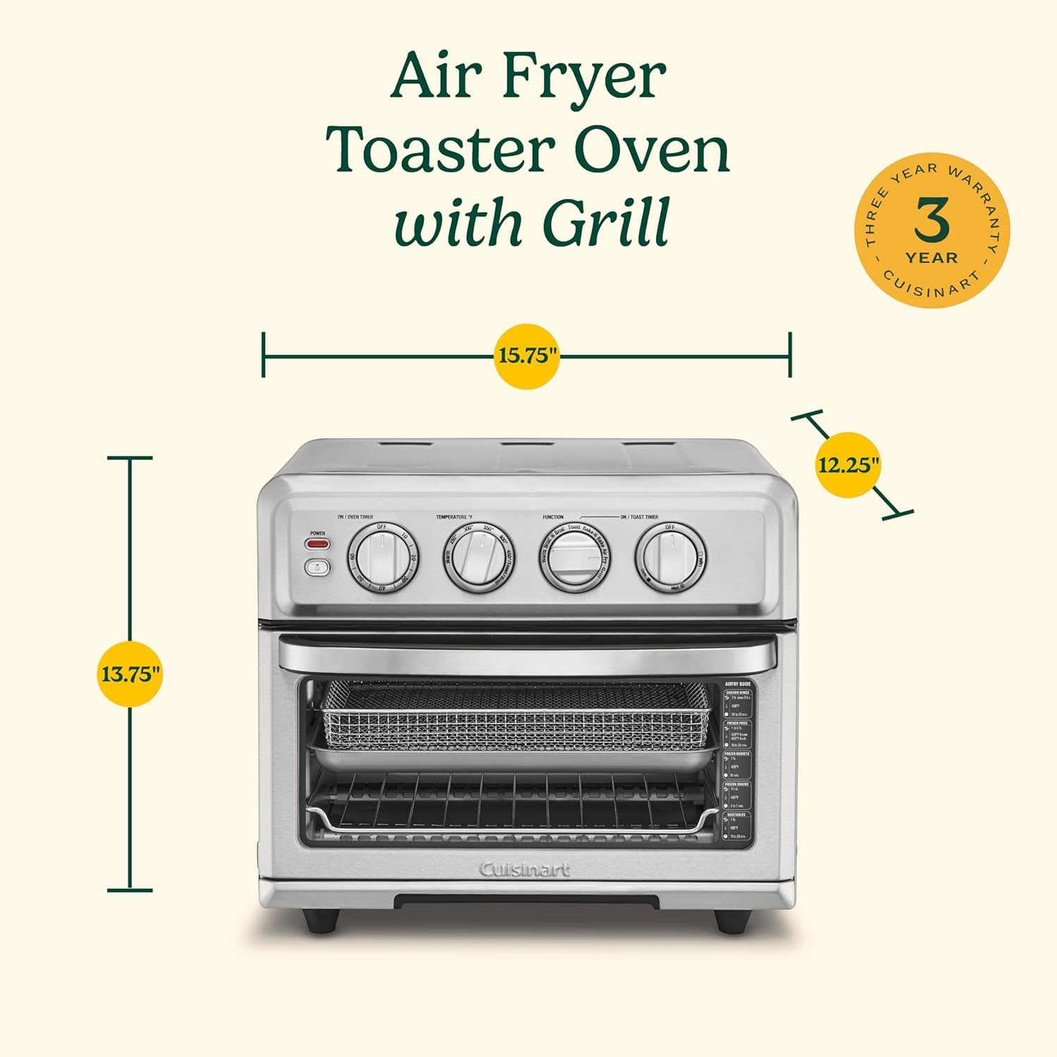 cuisinart-8-in-1-air-fryer-toaster-oven-with-grill-stainless-steel-toa-70nas image 7