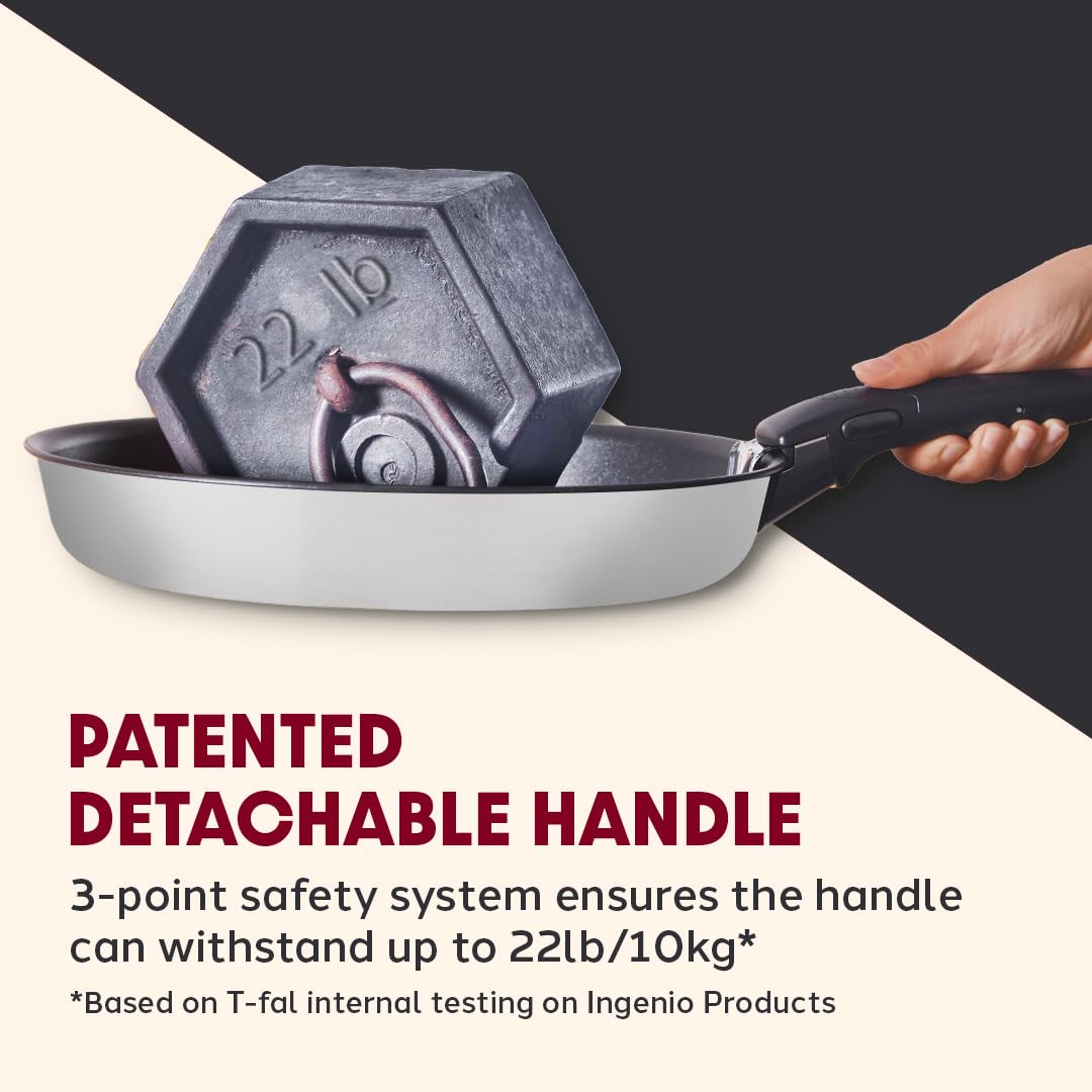t-fal-ingenio-expertise-13-piece-stainless-steel-cookware-set-with-detachable-ha image 8