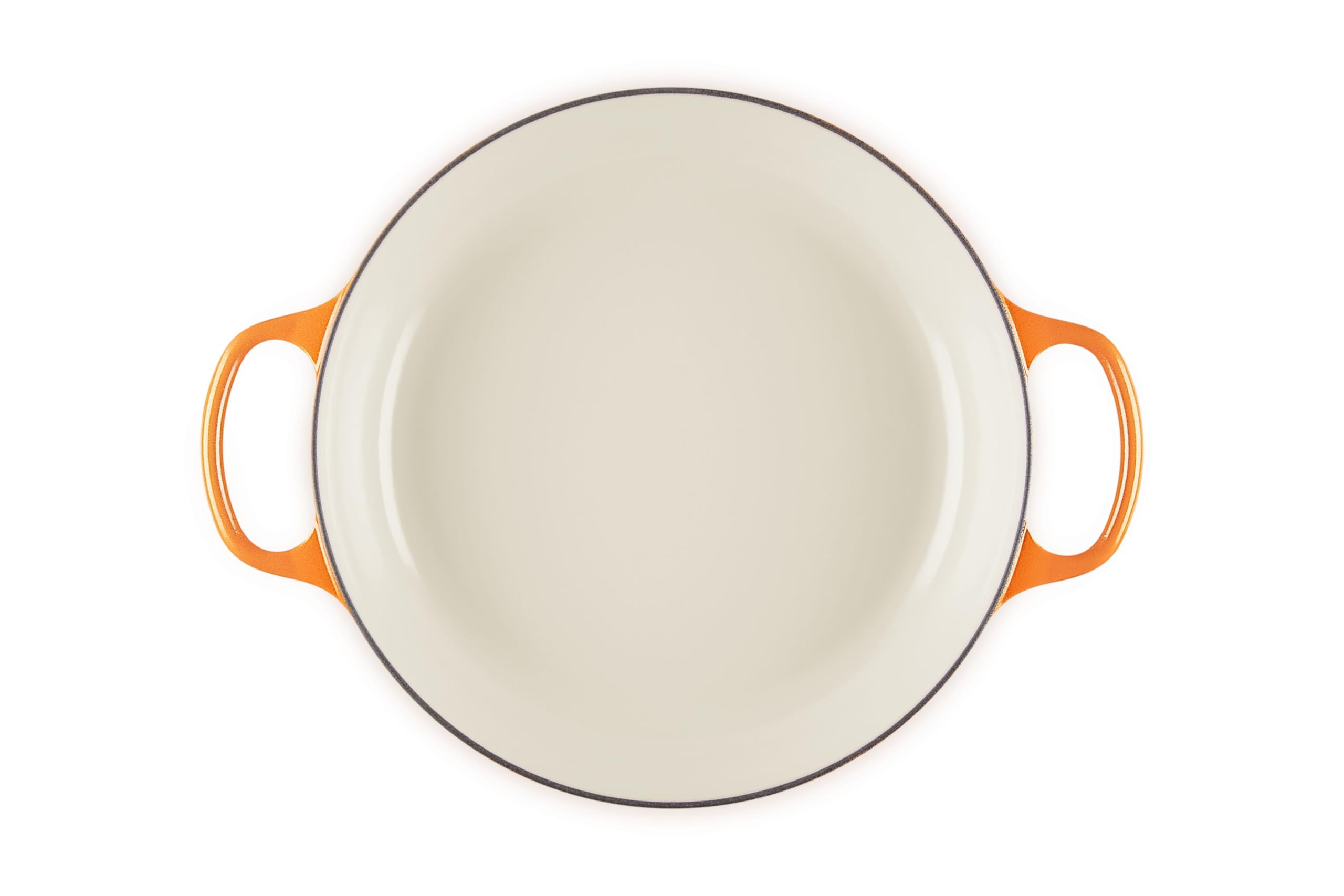 le-creuset-enameled-cast-iron-signature-braiser-3-5-qt-flamme-doree-with-crucibl image 4