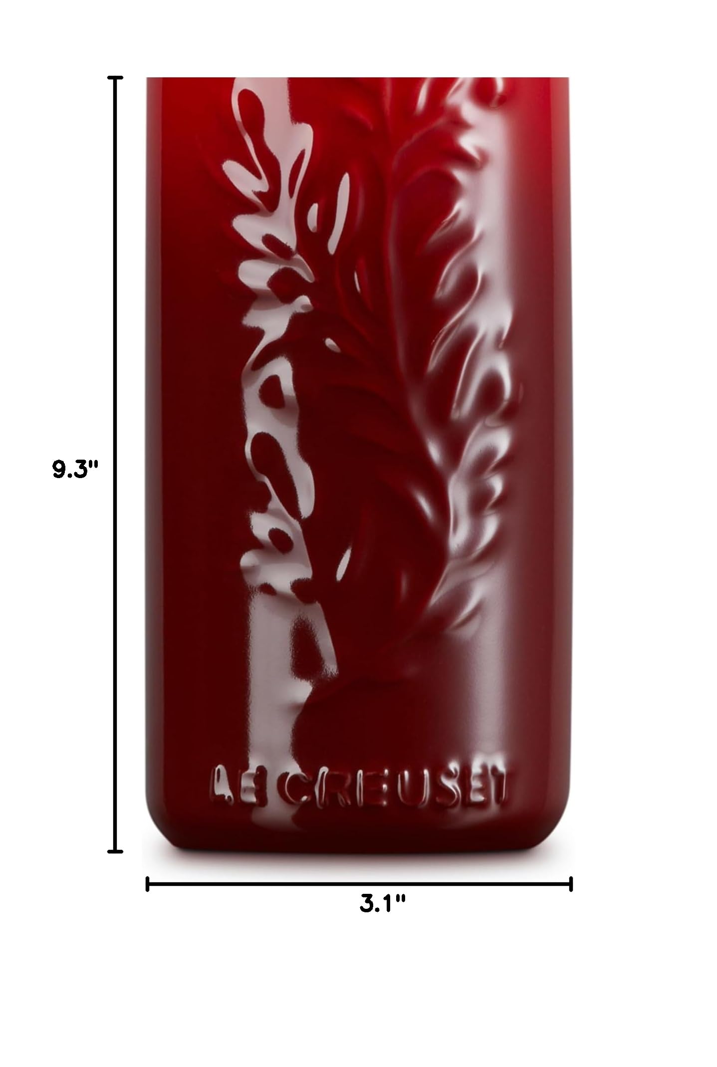 le-creuset-olive-branch-collection-stoneware-oil-cruet-20-oz-cerise image 6