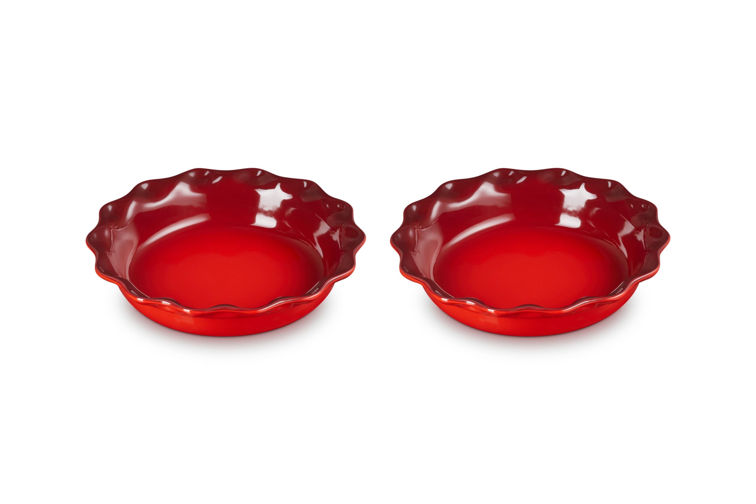 le-creuset-heritage-9-inch-stoneware-fluted-pie-dish-set-of-2-chiffon-pink image 7