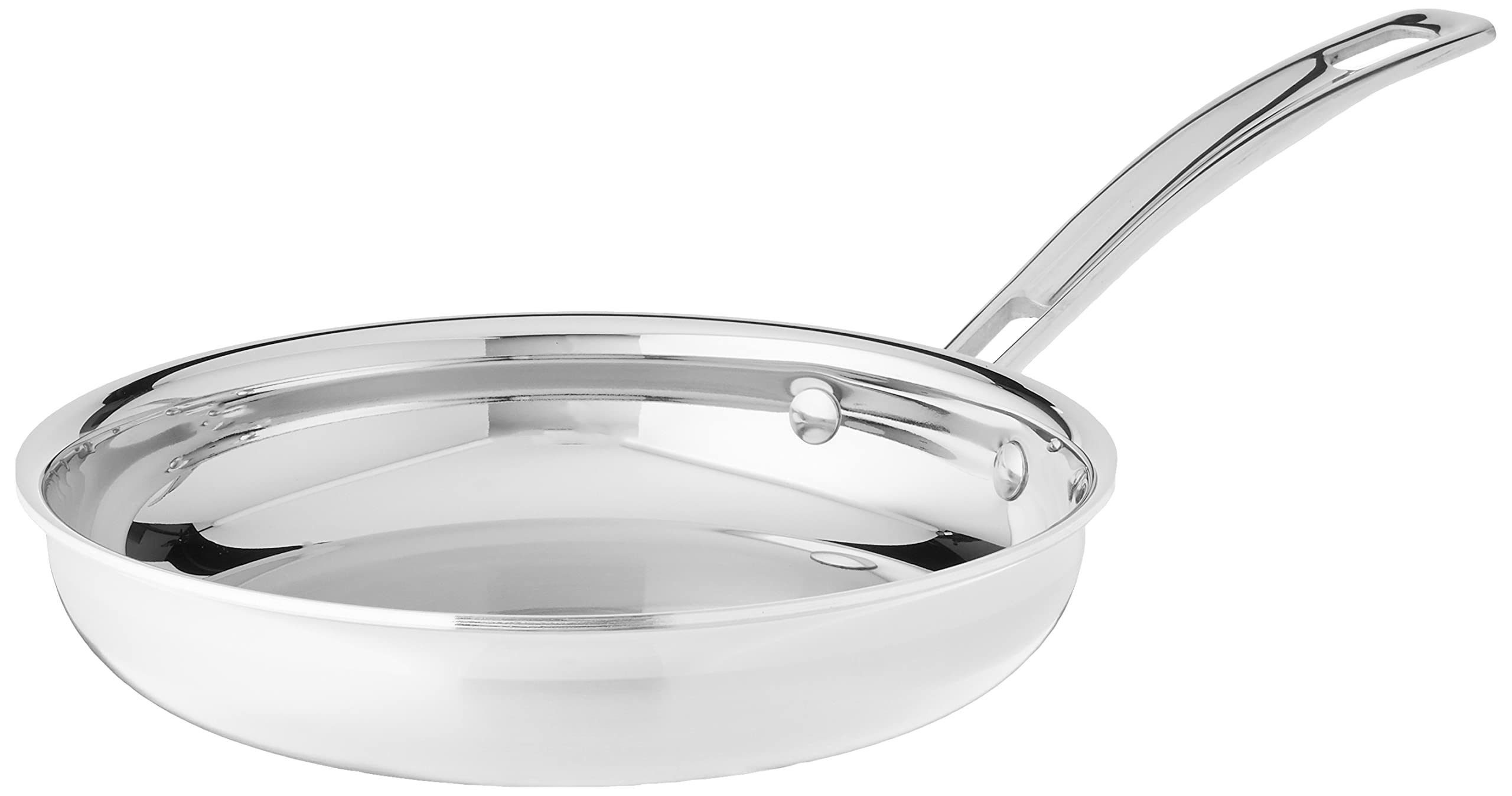 cuisinart-multiclad-pro-8-inch-open-skillet-stainless-steel image 1