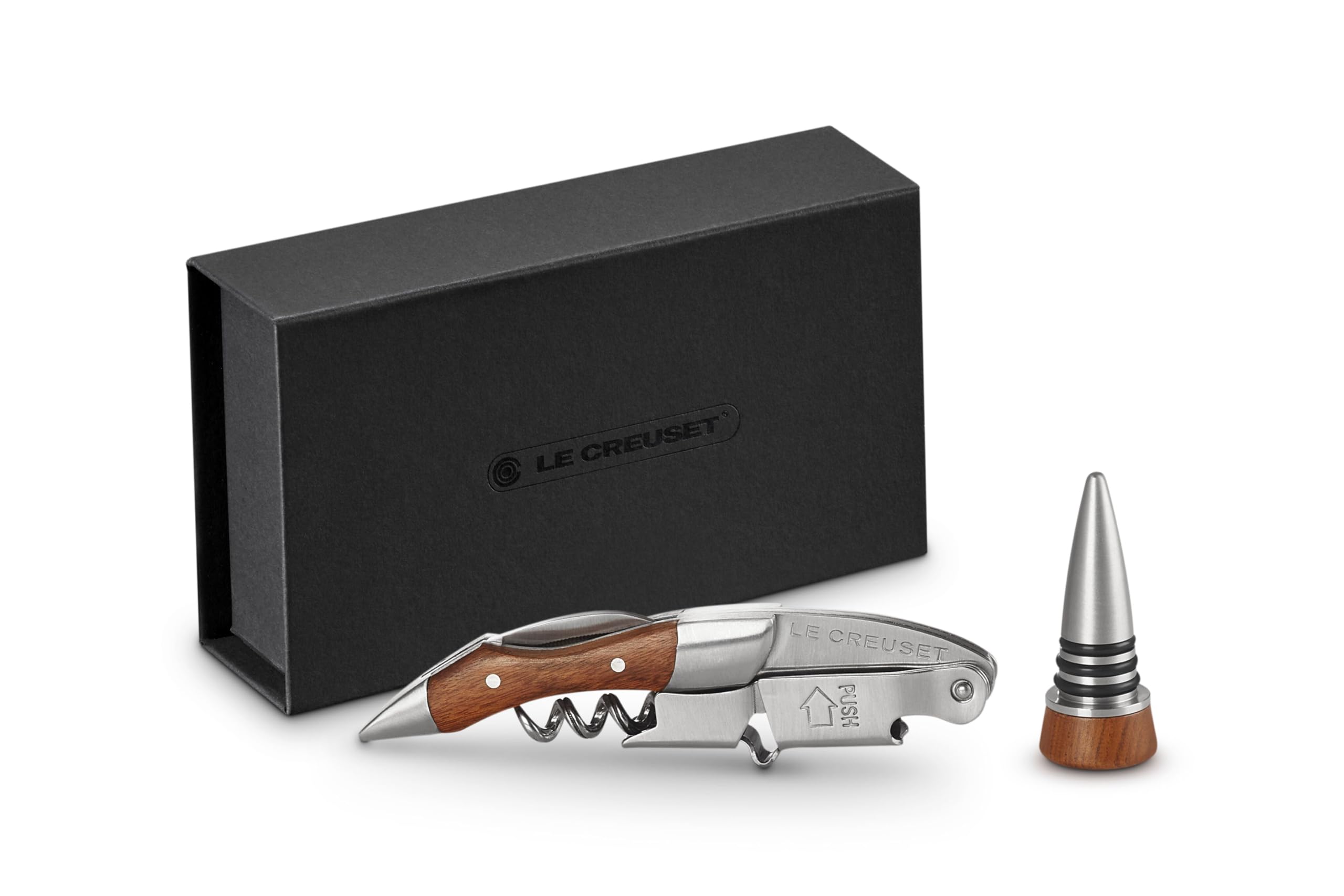 le-creuset-one-step-waiter-s-friend-corkscrew-wine-stopper-set image 7