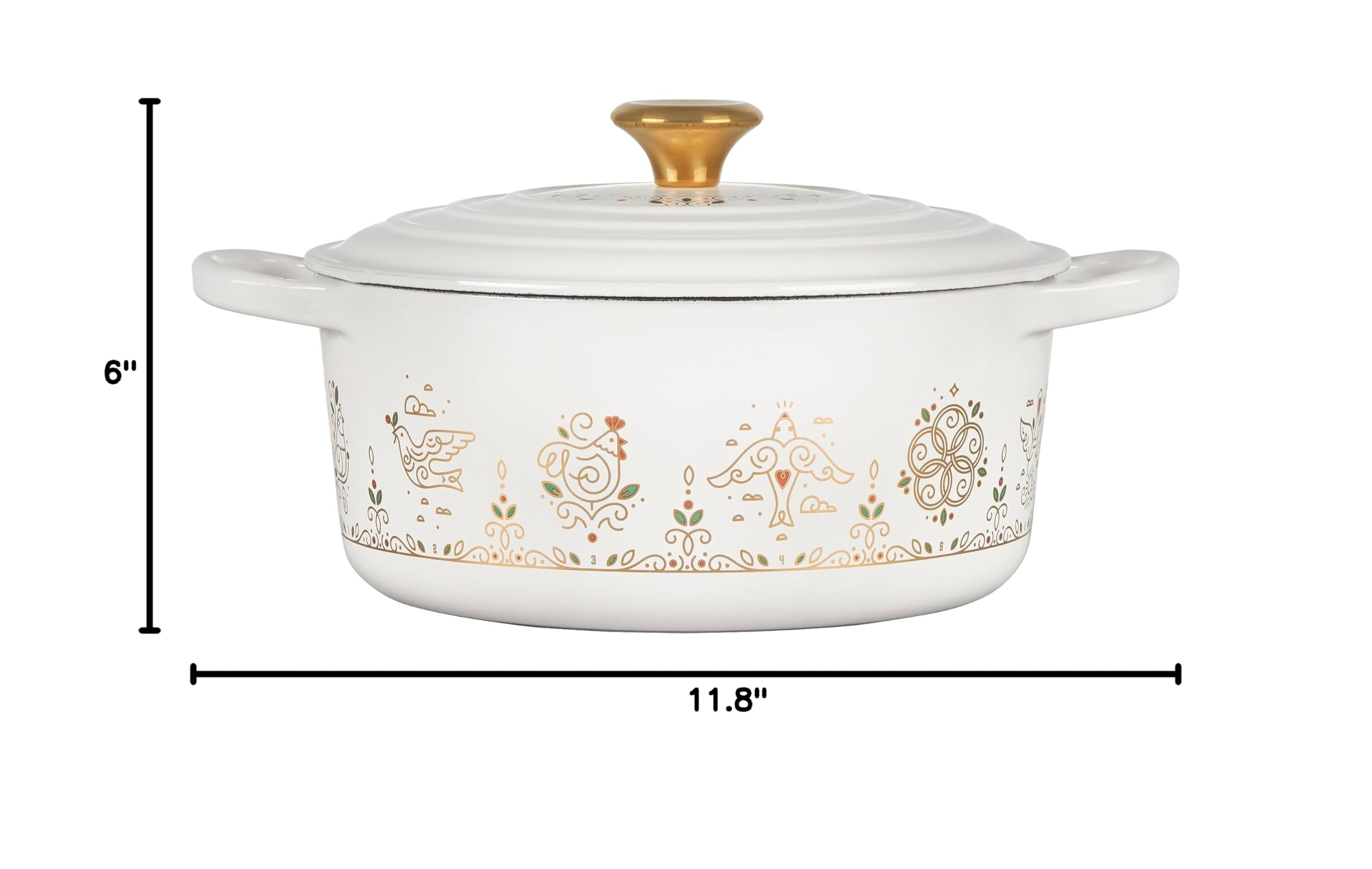 le-creuset-no-l-collection-enameled-cast-iron-12-days-of-christmas-round-dutch-o image 6