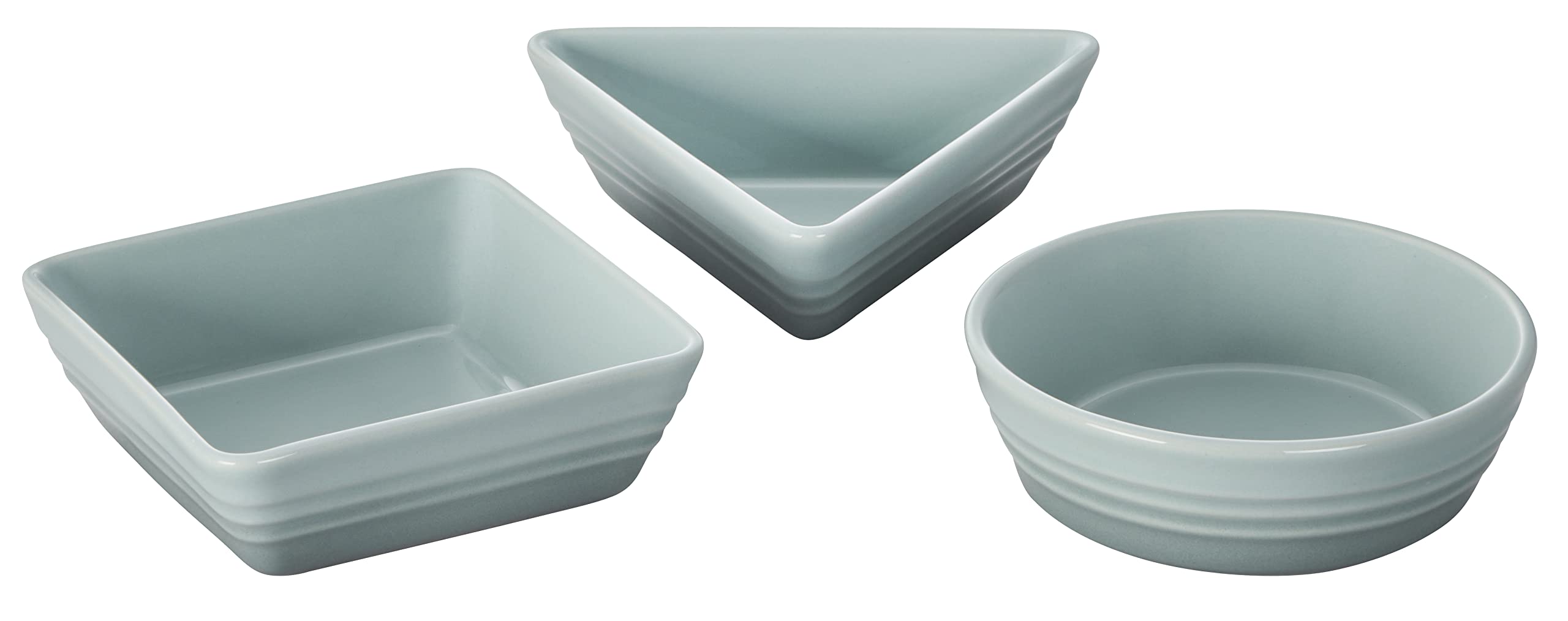 le-creuset-stoneware-tapas-dishes-set-of-3-cerise image 4