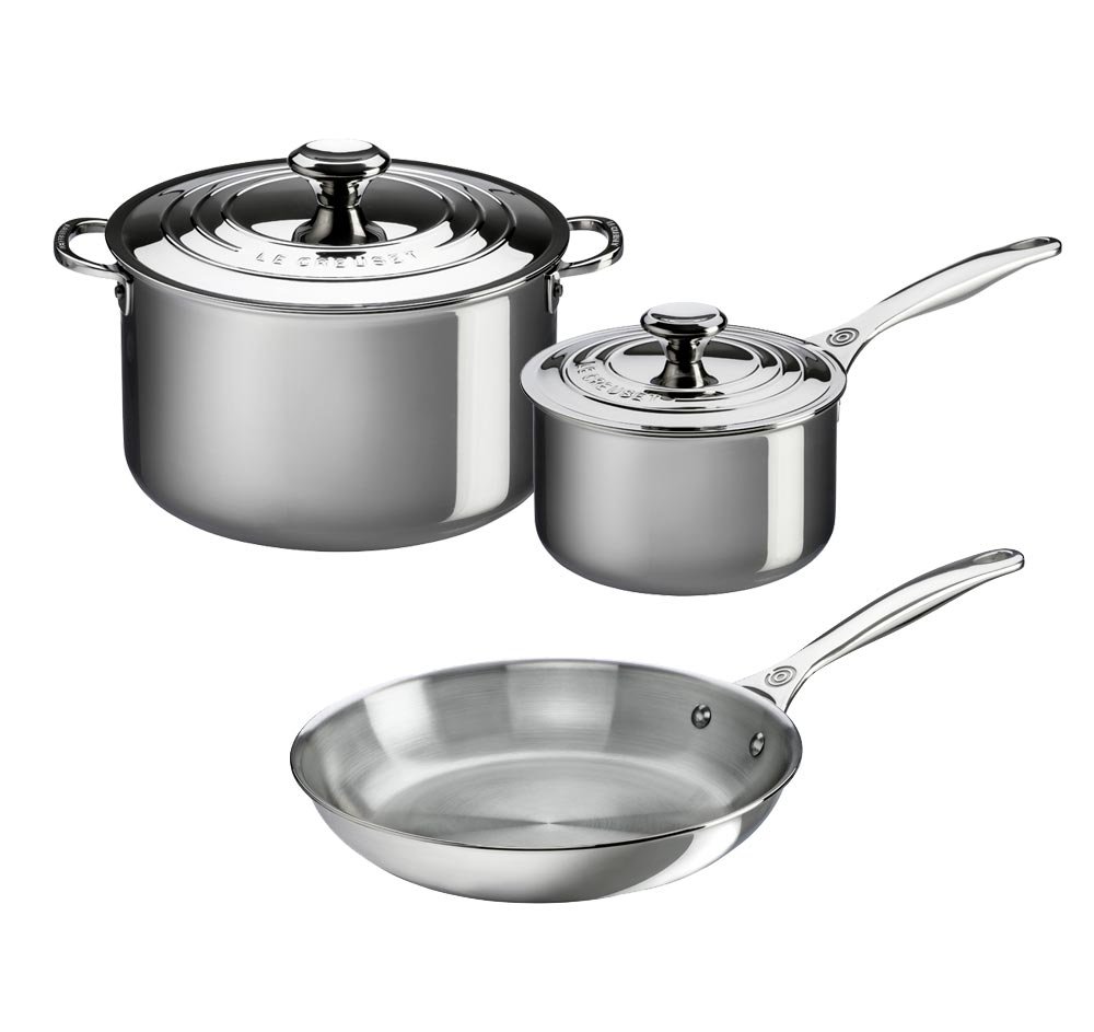 le-creuset-tri-ply-stainless-steel-6-piece-cookware-set image 7