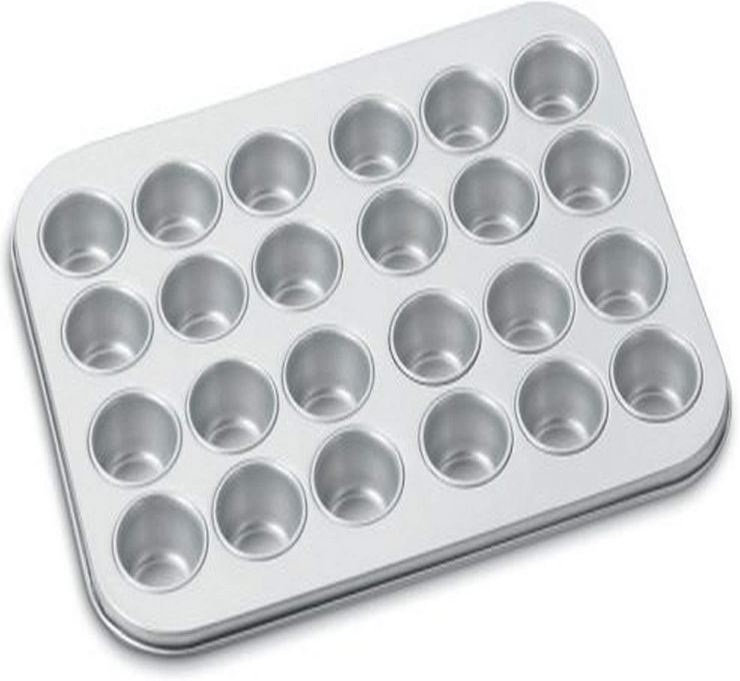 cuisinart-amb-24mmp-chef-s-classic-nonstick-mini-muffin-pan-24-cup-silver image 1