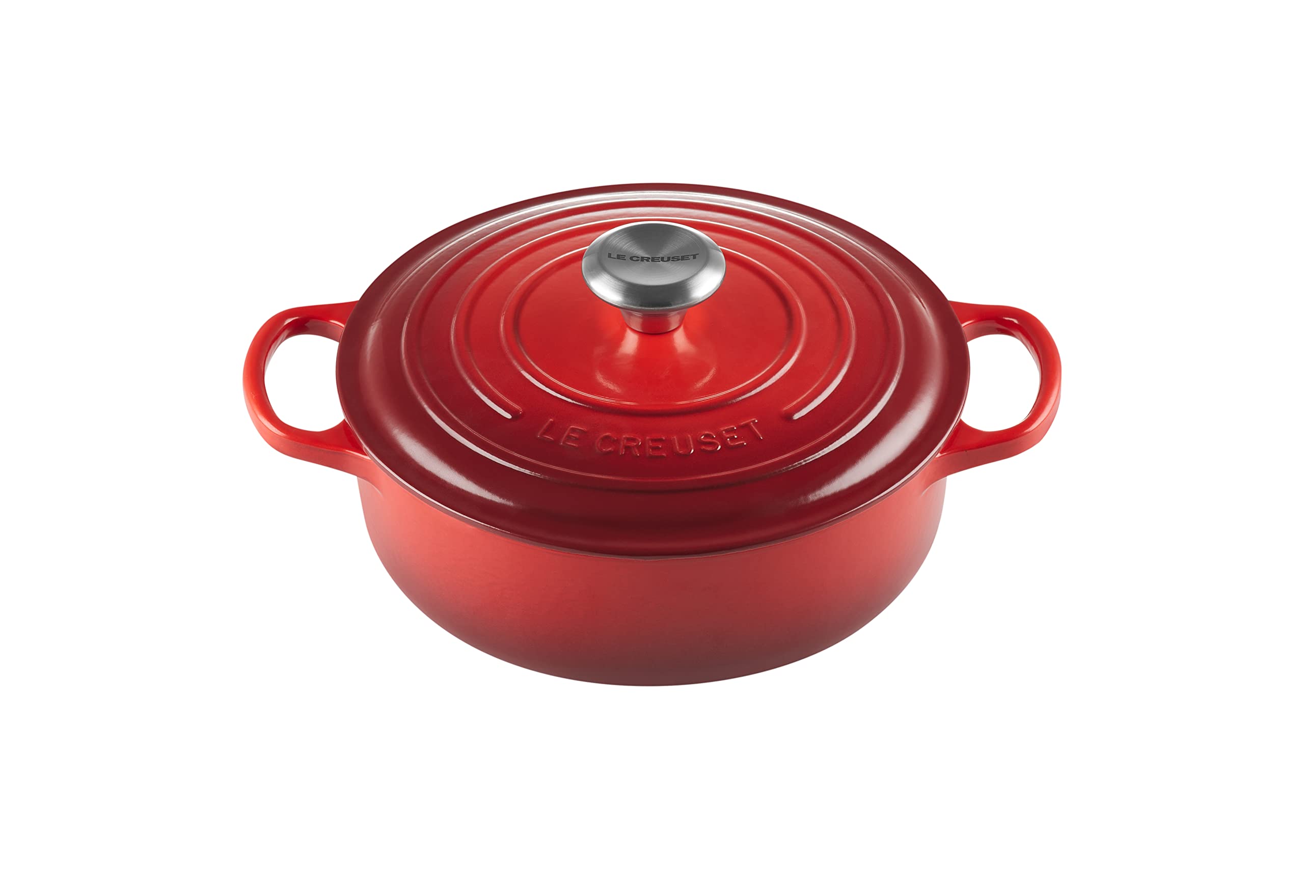 le-creuset-enameled-cast-iron-signature-round-wide-dutch-oven-3-5-qt-cerise image 1