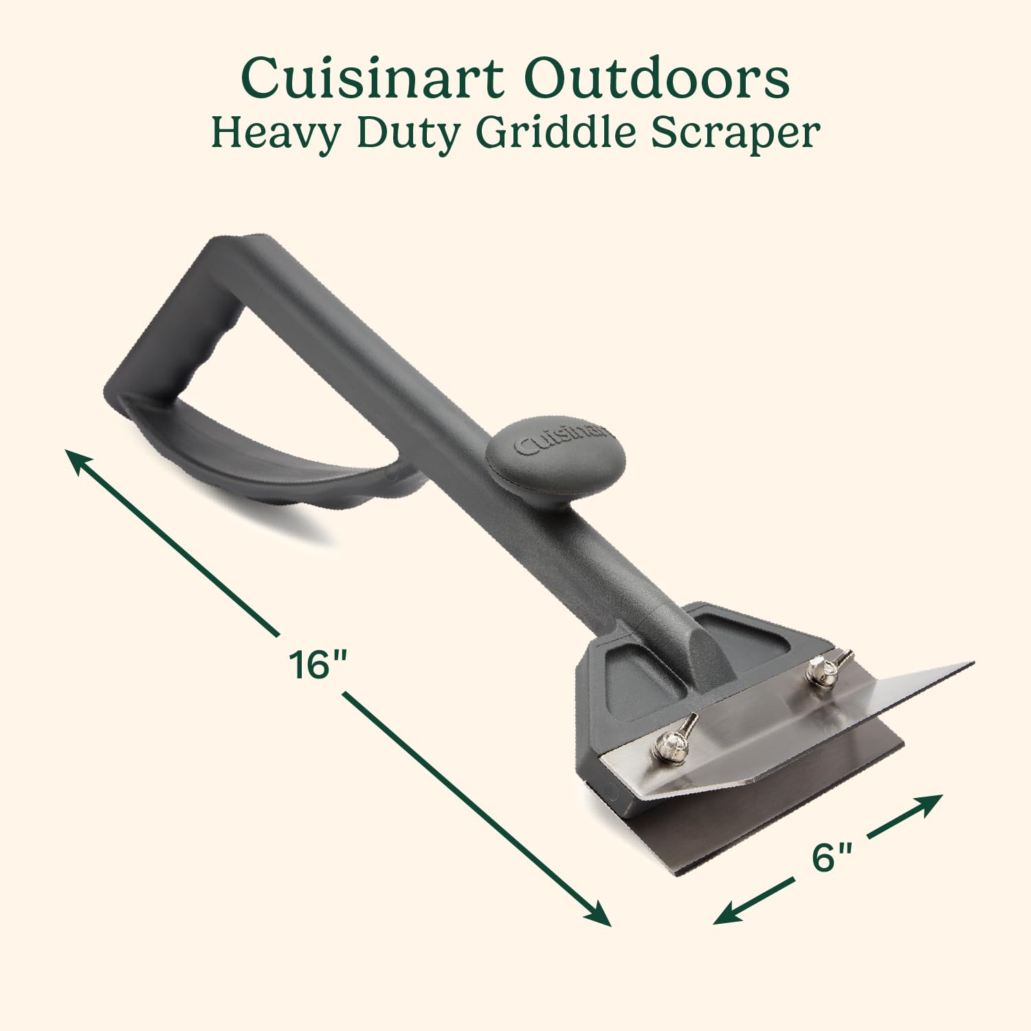 cuisinart-heavy-duty-griddle-scraper-with-6-inch-stainless-steel-blade image 2