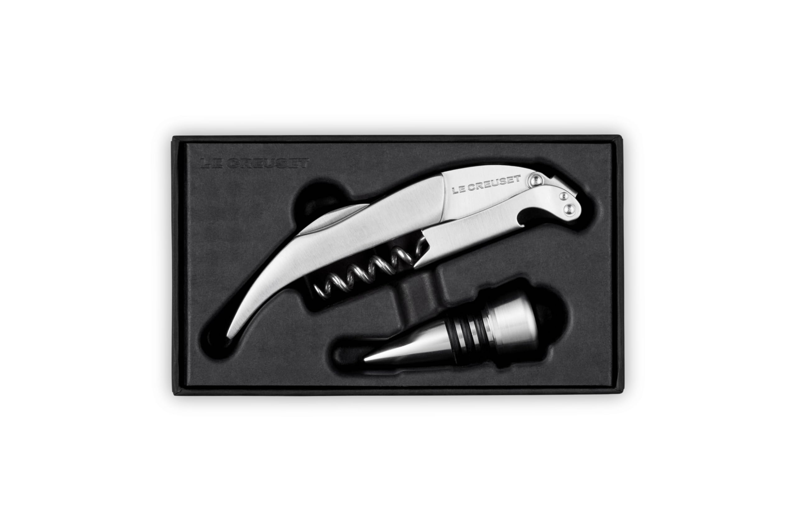 le-creuset-one-step-waiter-s-friend-corkscrew-wine-stopper-set image 2